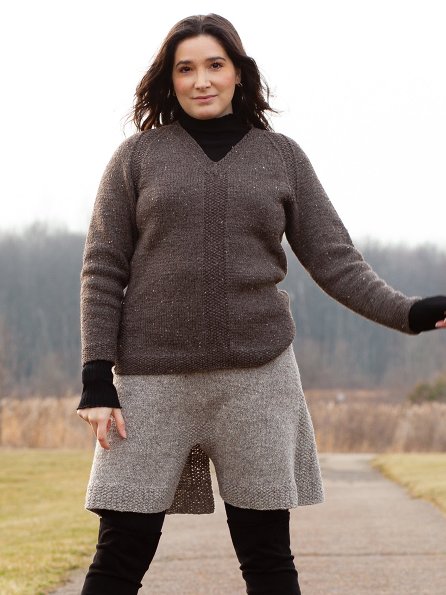 Rough Edges Pullover by Anne Hanson <br/><small>Featured Festivus Pattern</small>