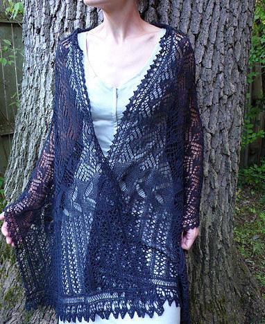 Fiore di Melanzana <br/><small>knitting pattern</small>