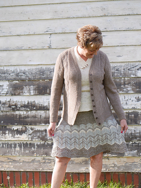 Amalfi Coast skirt <br/><small>knitting pattern</small>