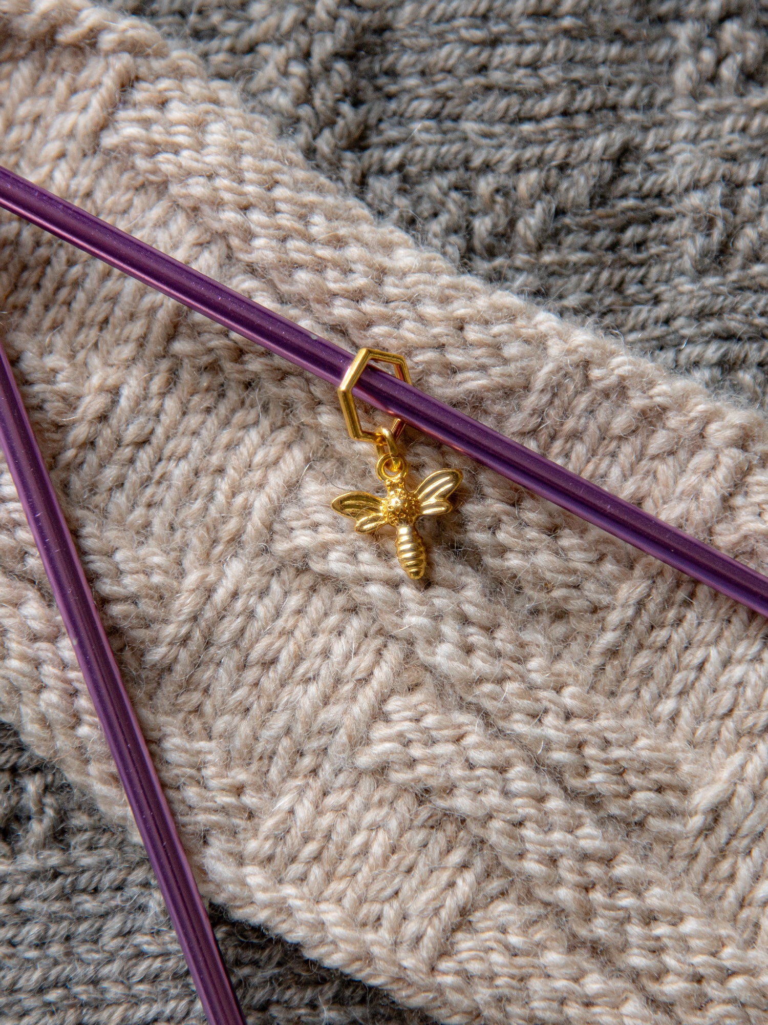 Bee Stitch Marker