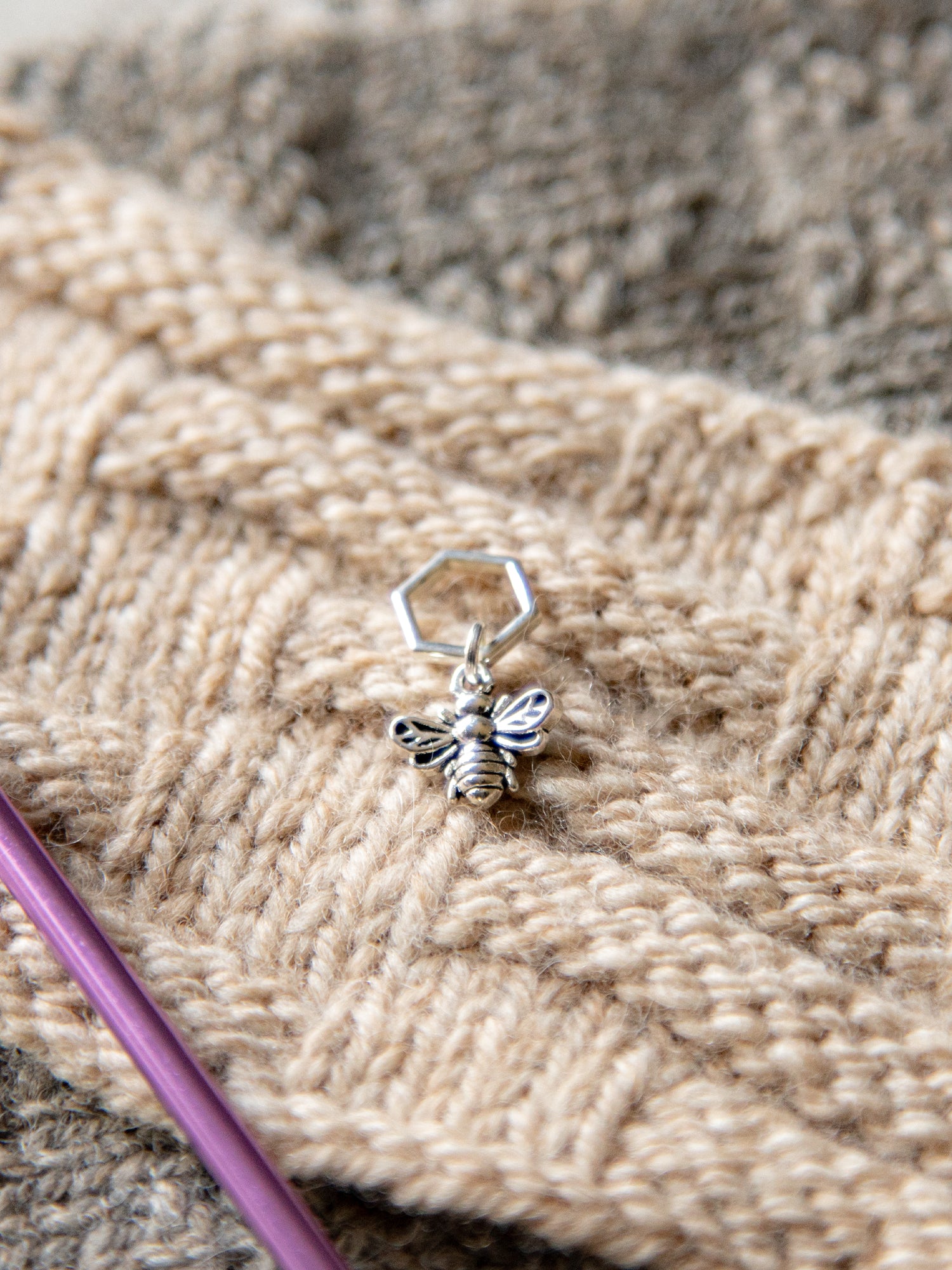 Bee Stitch Marker