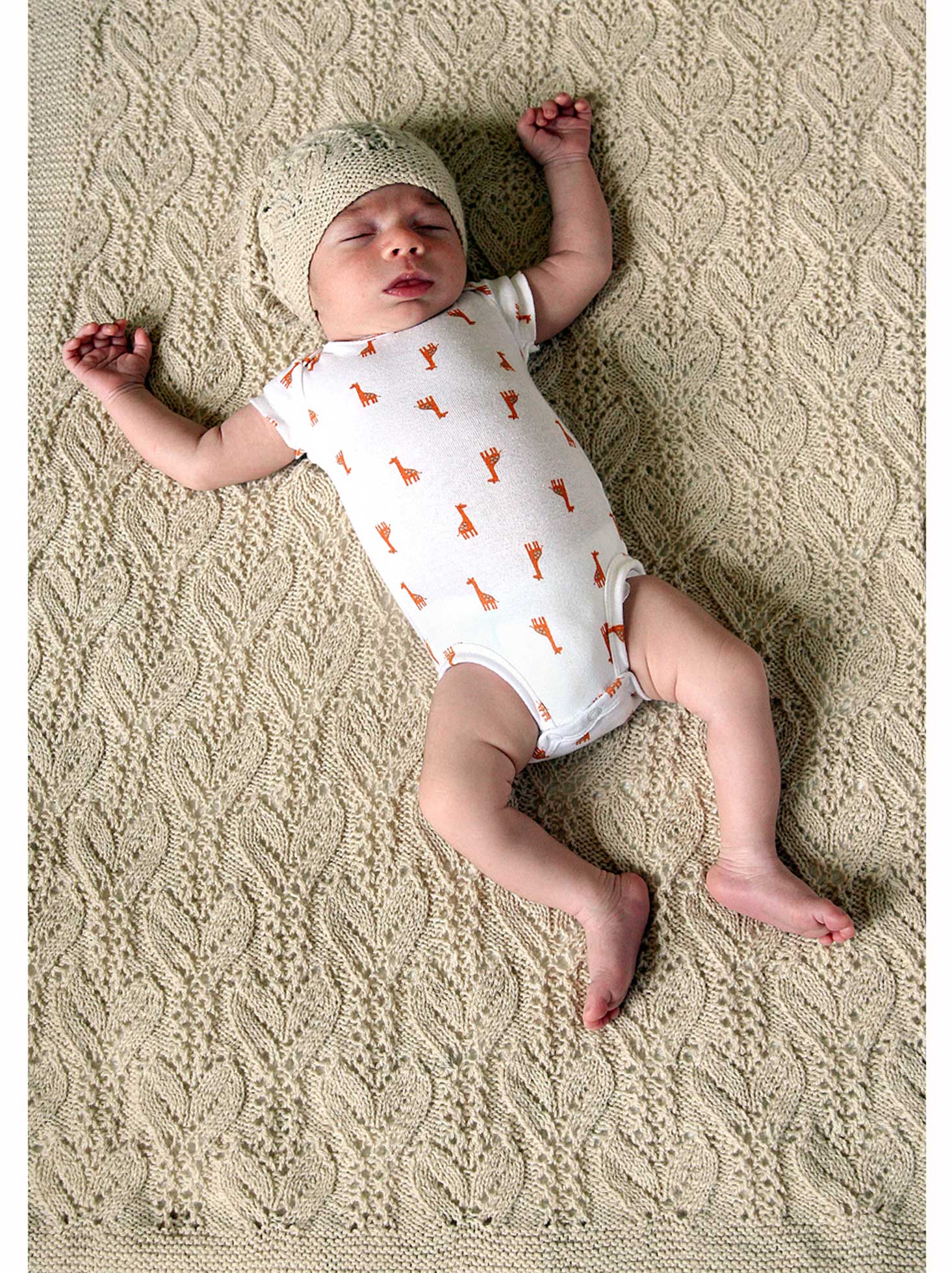 Crocus Patch Blanket <br/><small>knitting pattern</small>