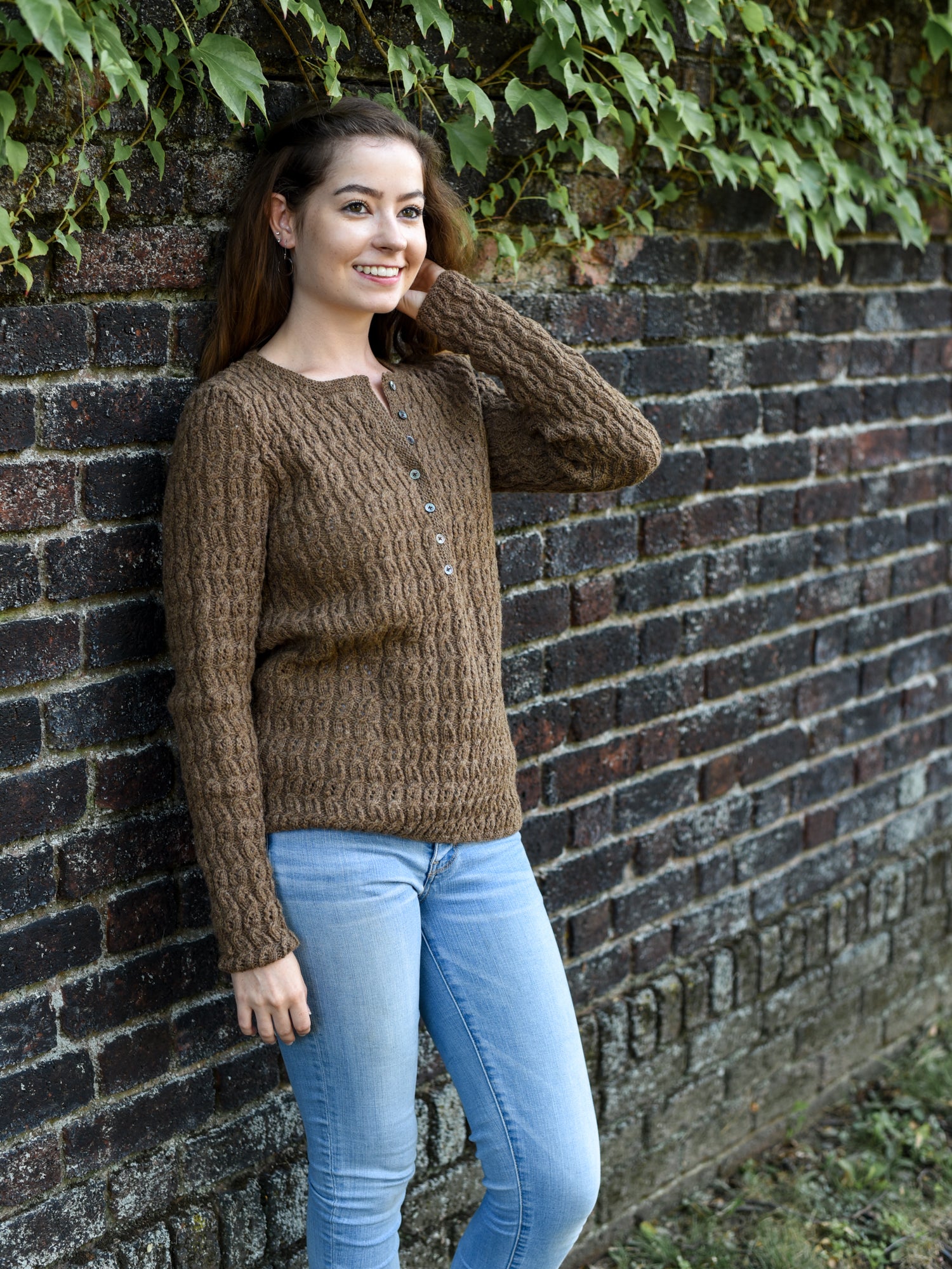 Henley with a Twist <br/><small>knitting pattern</small>