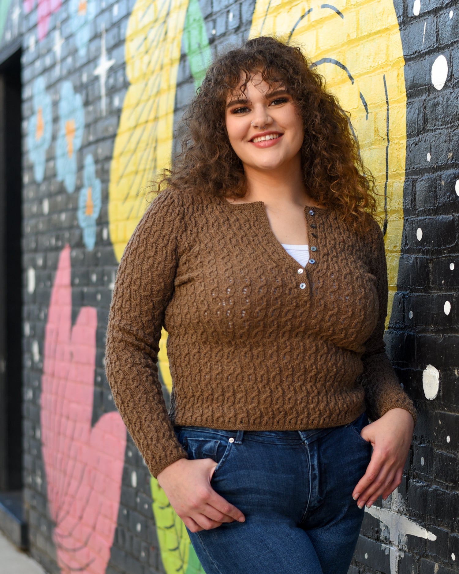 Henley with a Twist <br/><small>knitting pattern</small>