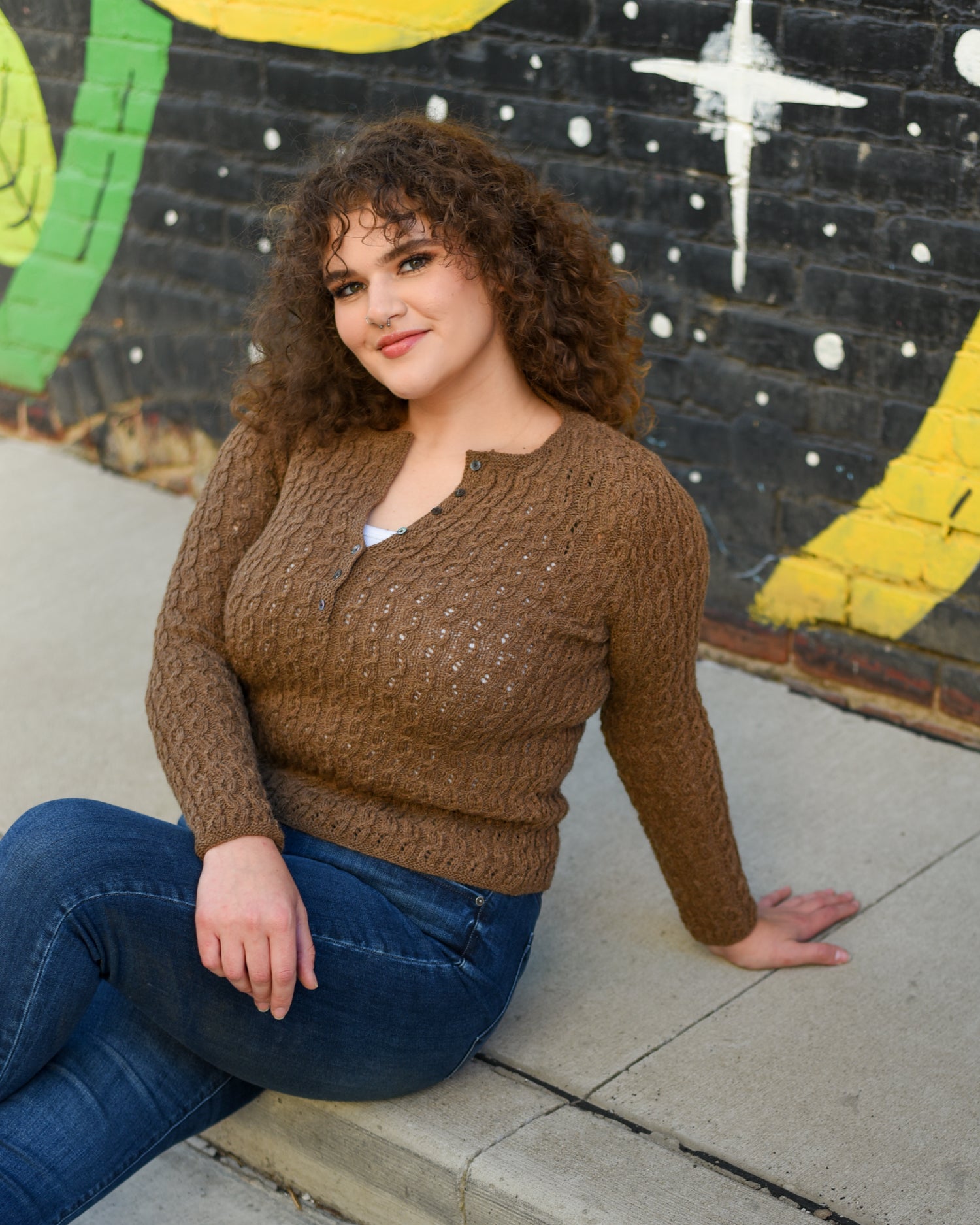 Henley with a Twist <br/><small>knitting pattern</small>