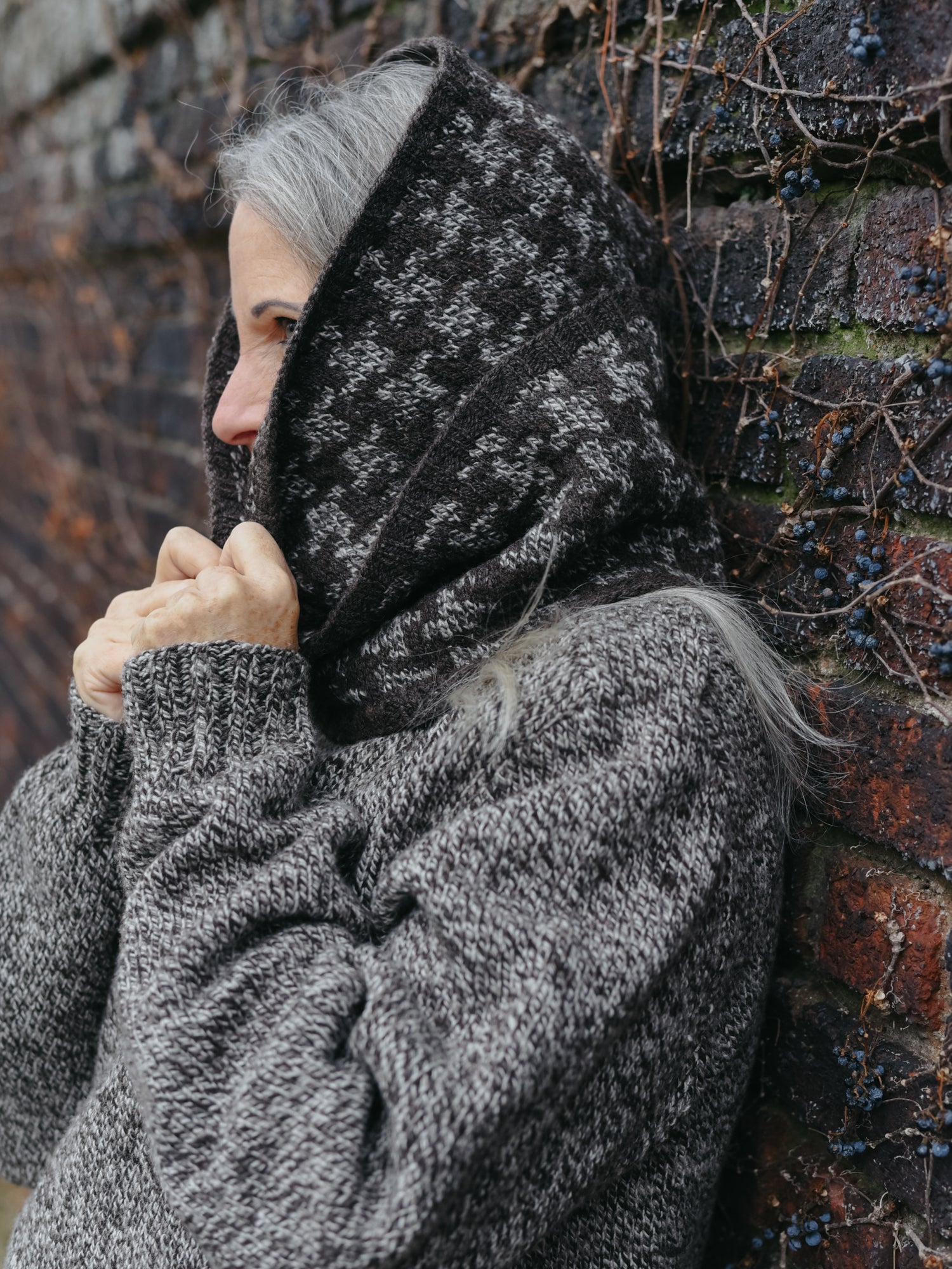 Horn of Plenty Cowl Parfait Worsted Kit