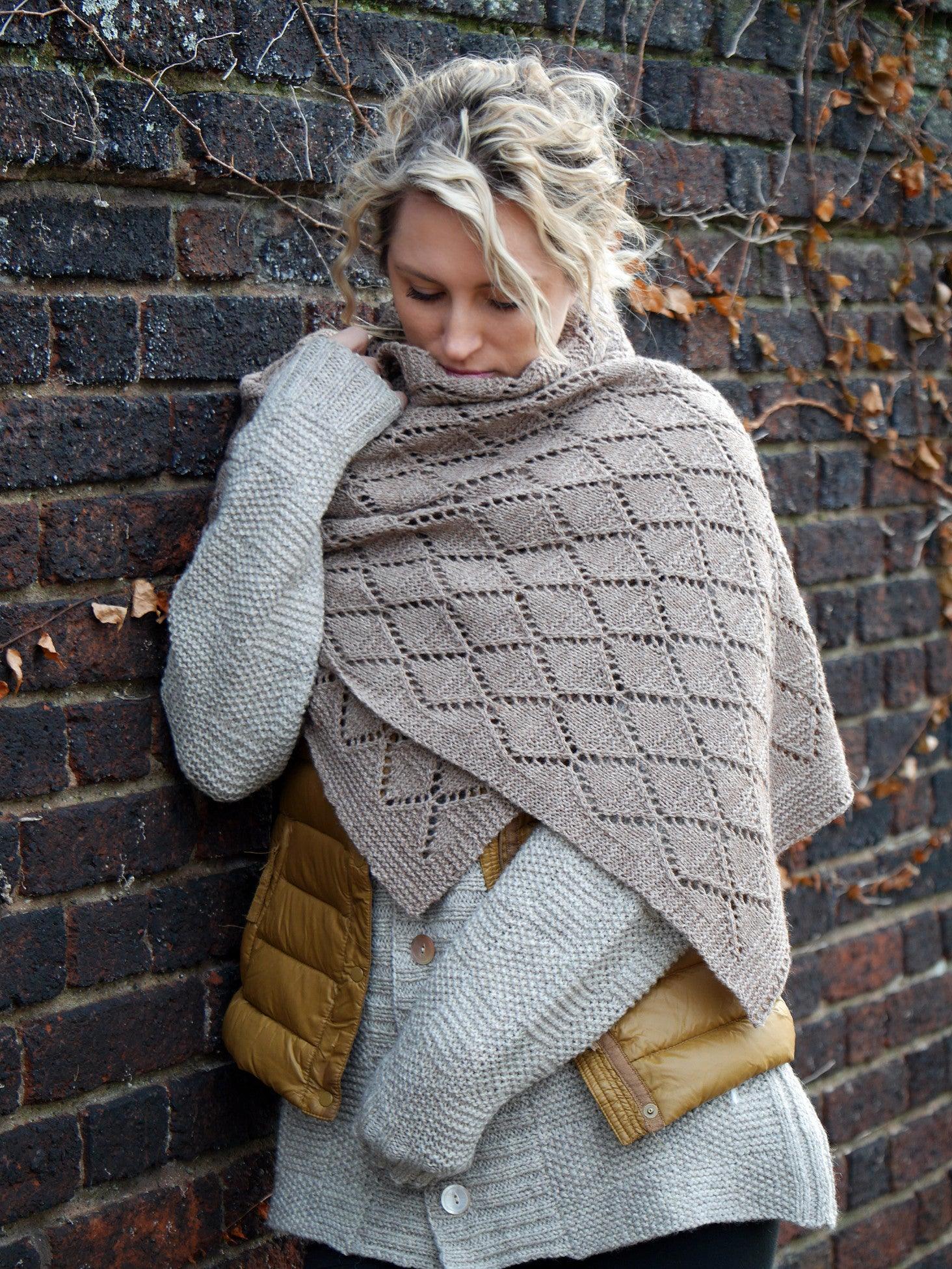 Hazard Wrap <br/><small>knitting pattern</small>