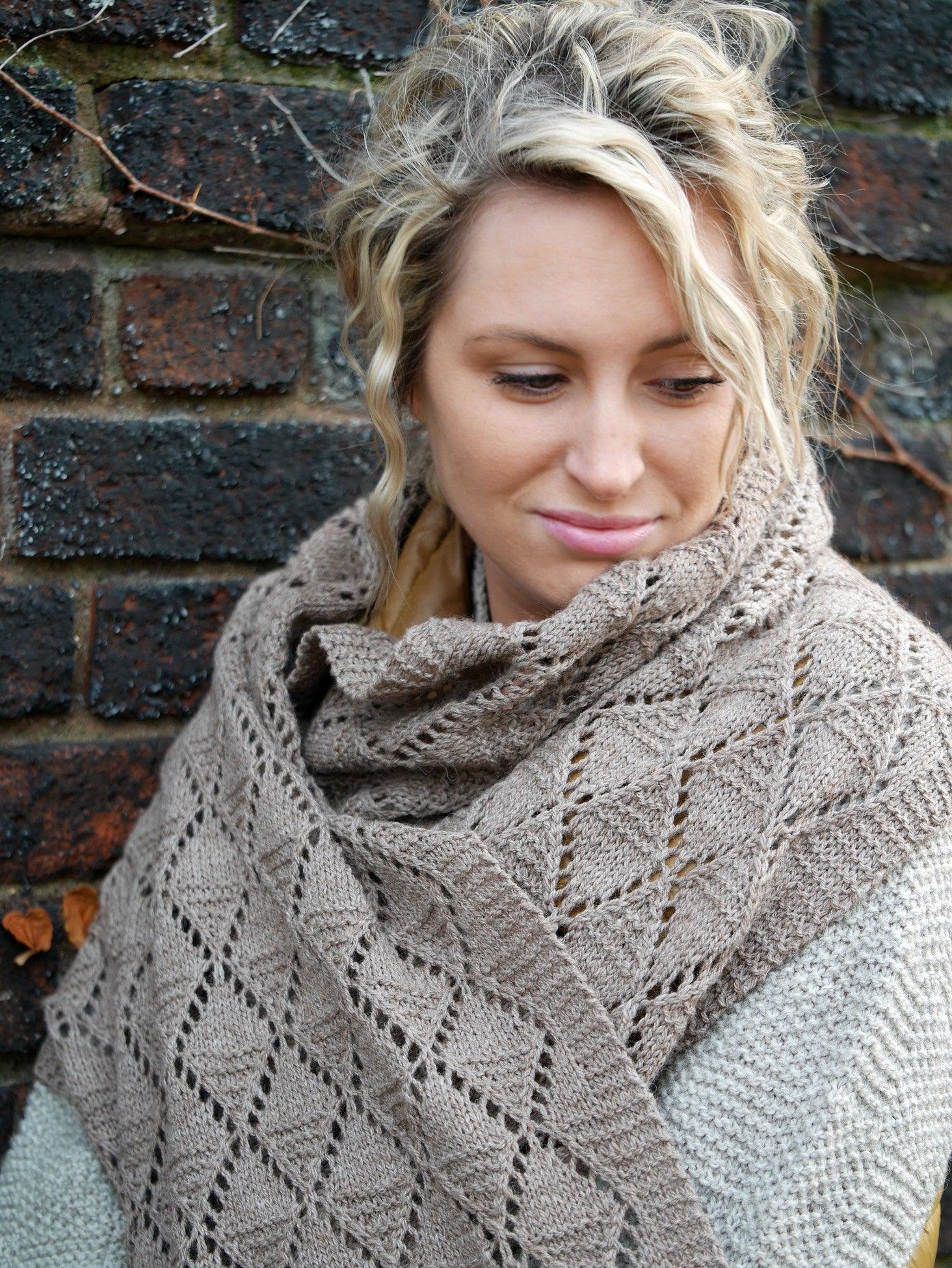 Hazard Wrap <br/><small>knitting pattern</small>