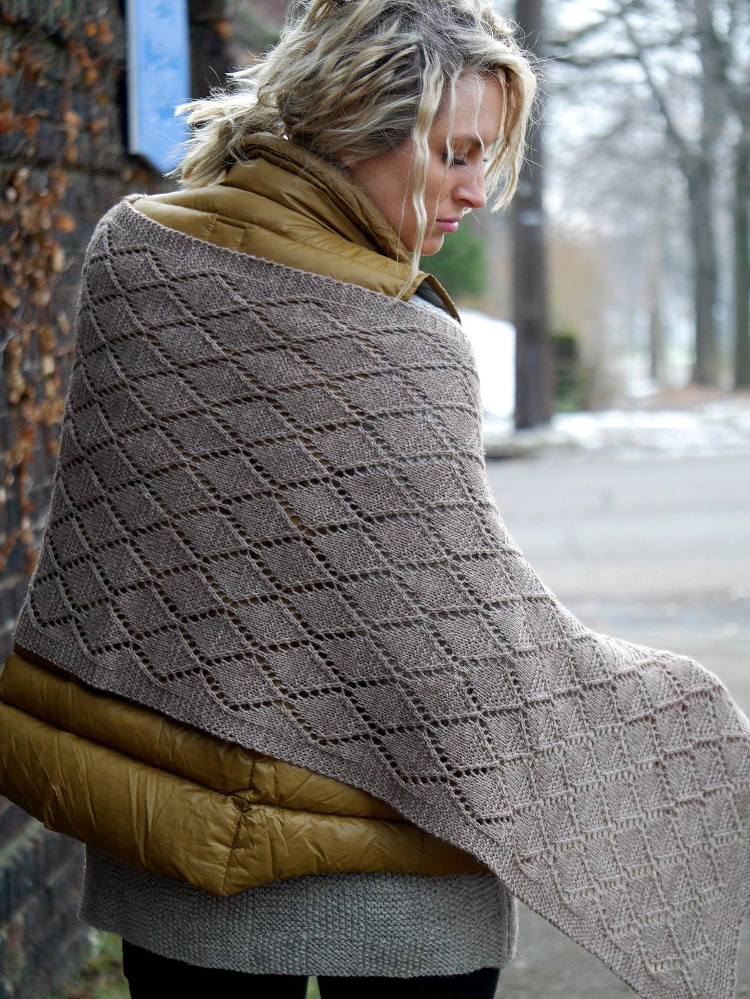 Hazard Wrap <br/><small>knitting pattern</small>