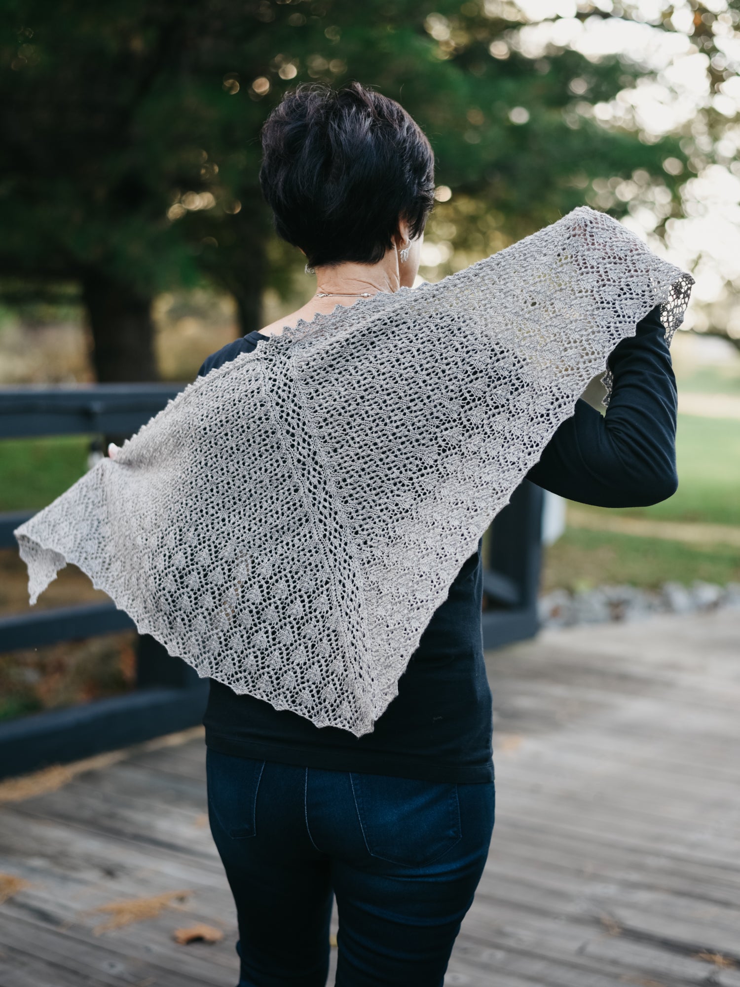 In Snowy Pinewoods <br/><small>knitting pattern</small>