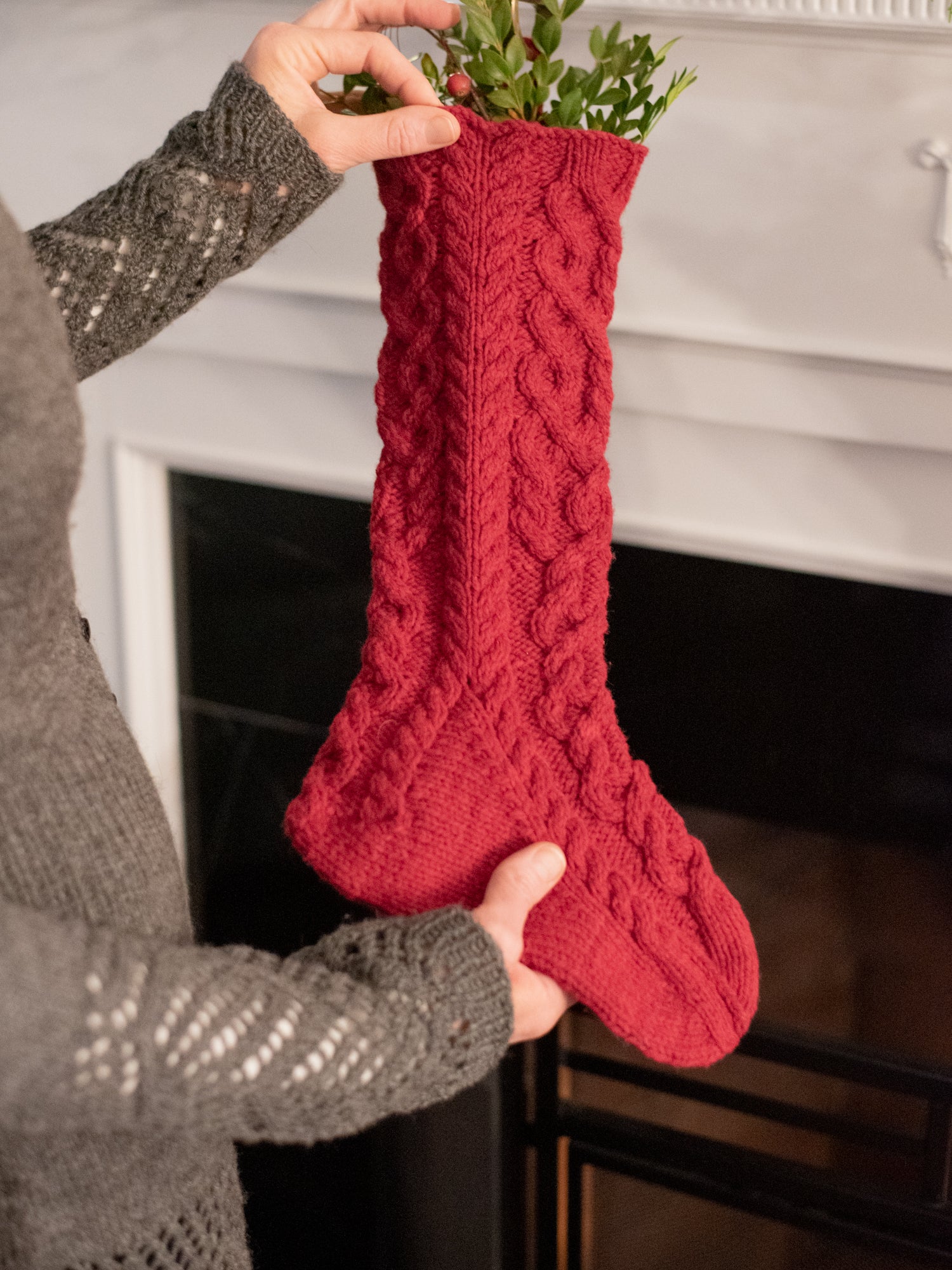 Inishmore Stocking <br/><small>knitting pattern</small>