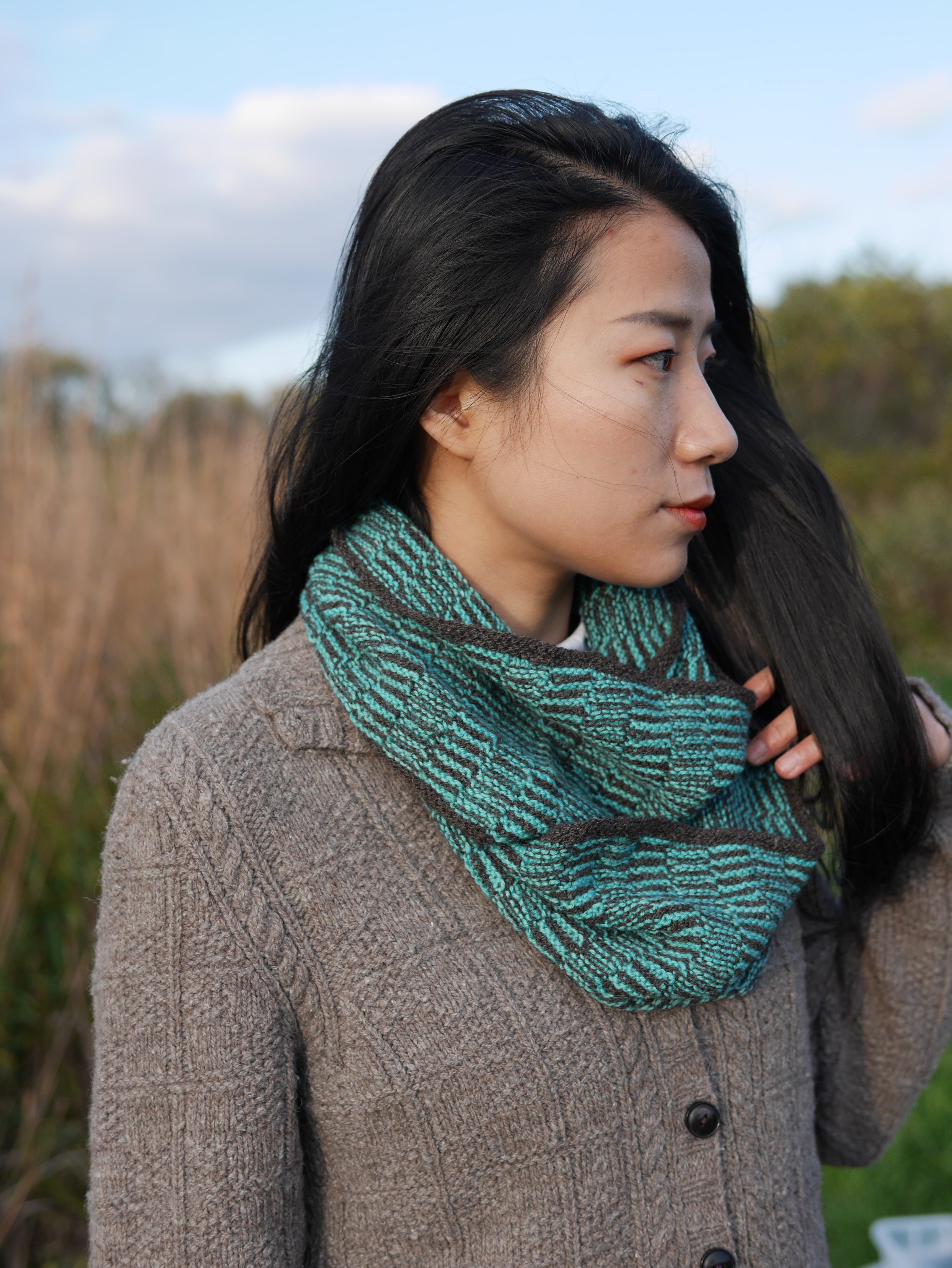 Sweet Tweed Cowl <br/><small>knitting pattern</small>