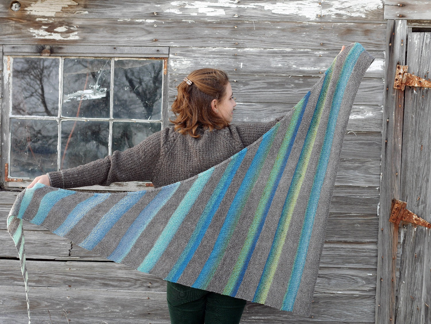 Fall Between the Branches Shawl <br/><small>knitting pattern</small>