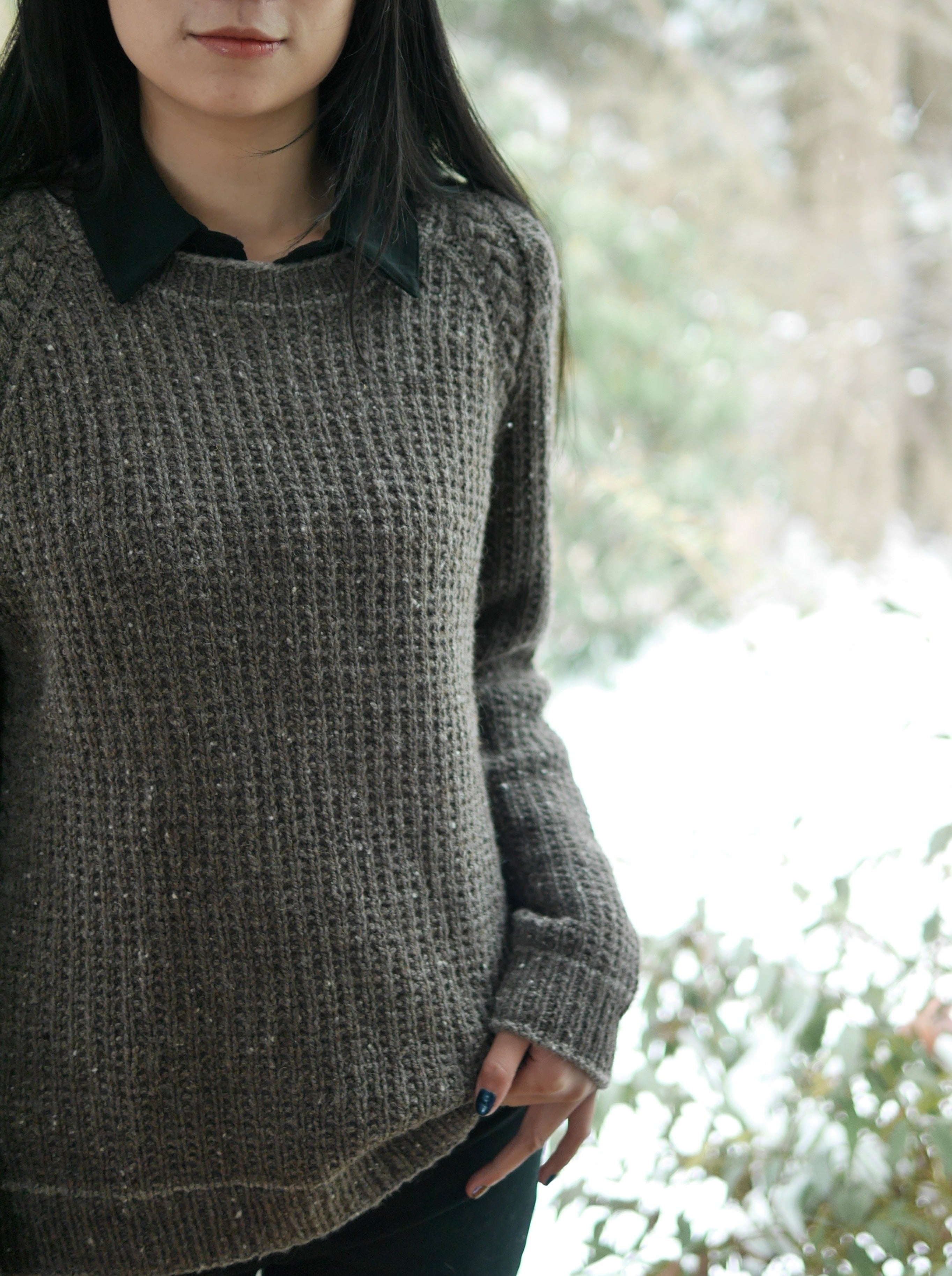 Multigrain pullover <br/><small>knitting pattern</small>