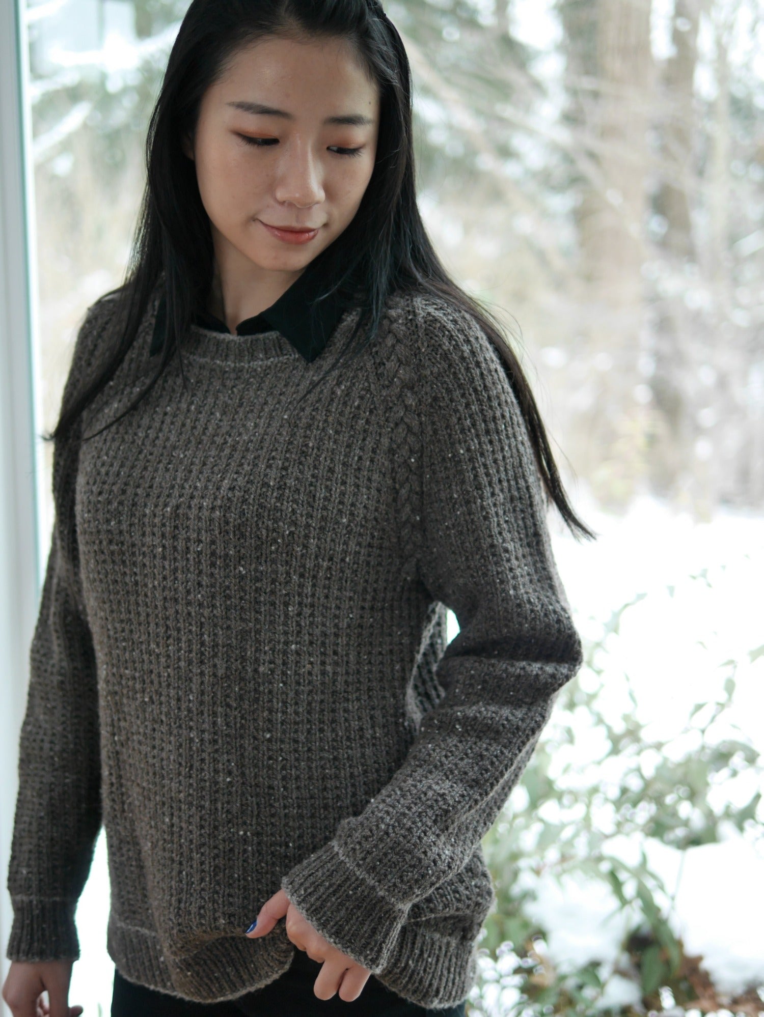 Multigrain pullover <br/><small>knitting pattern</small>