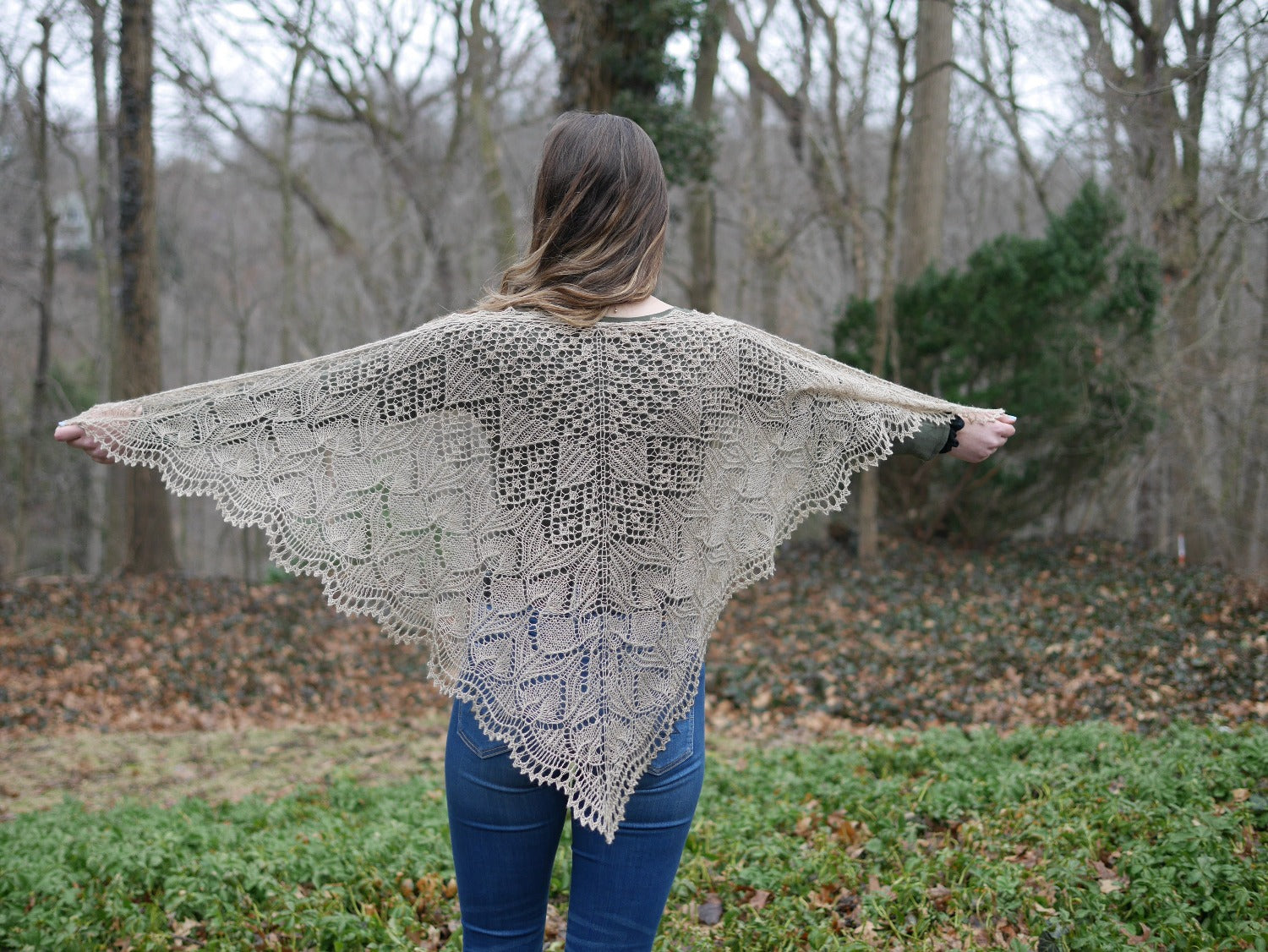 Harrier Lace Shawl