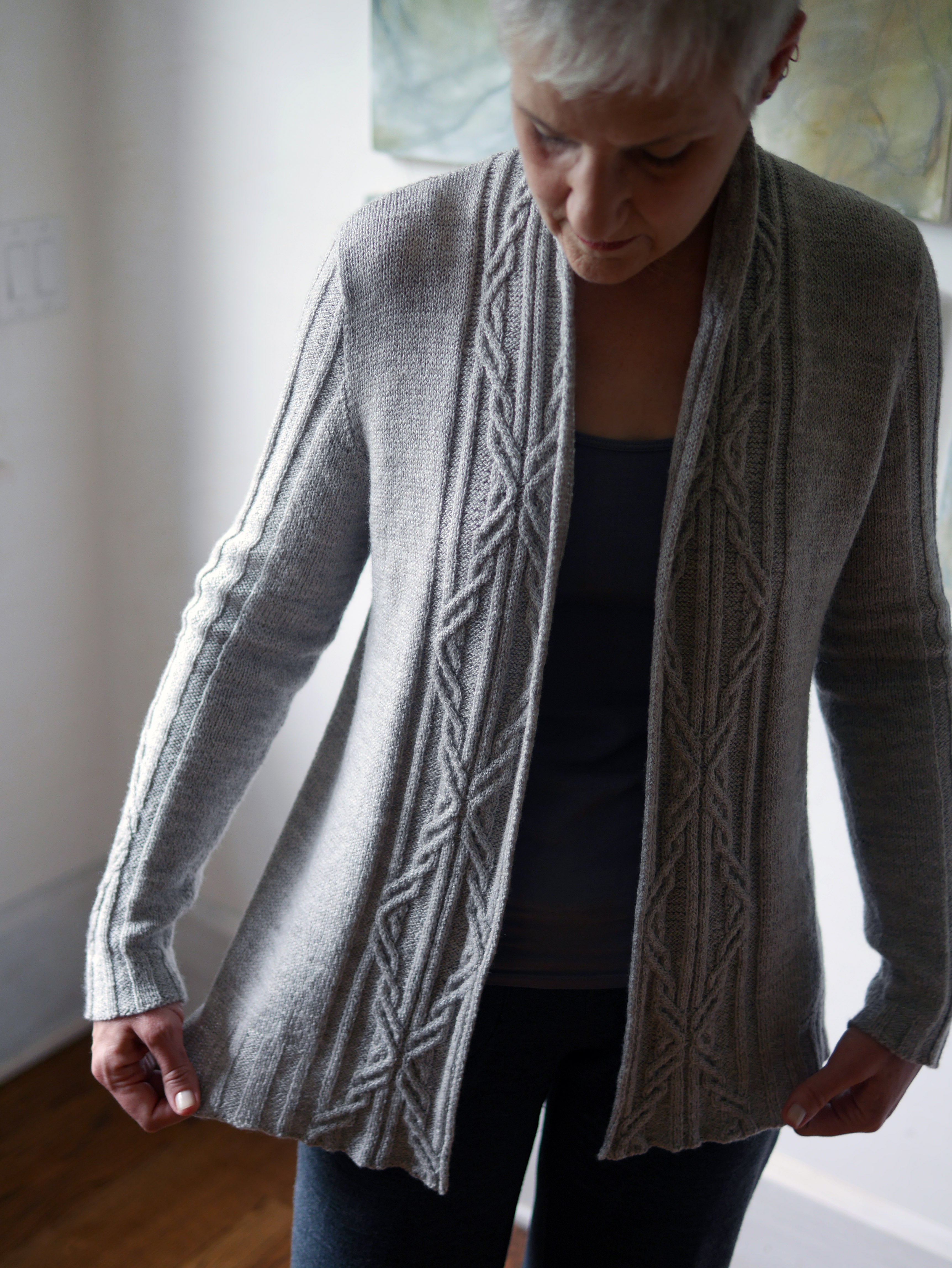 405 Lex Cardigan <br/><small>knitting pattern</small>