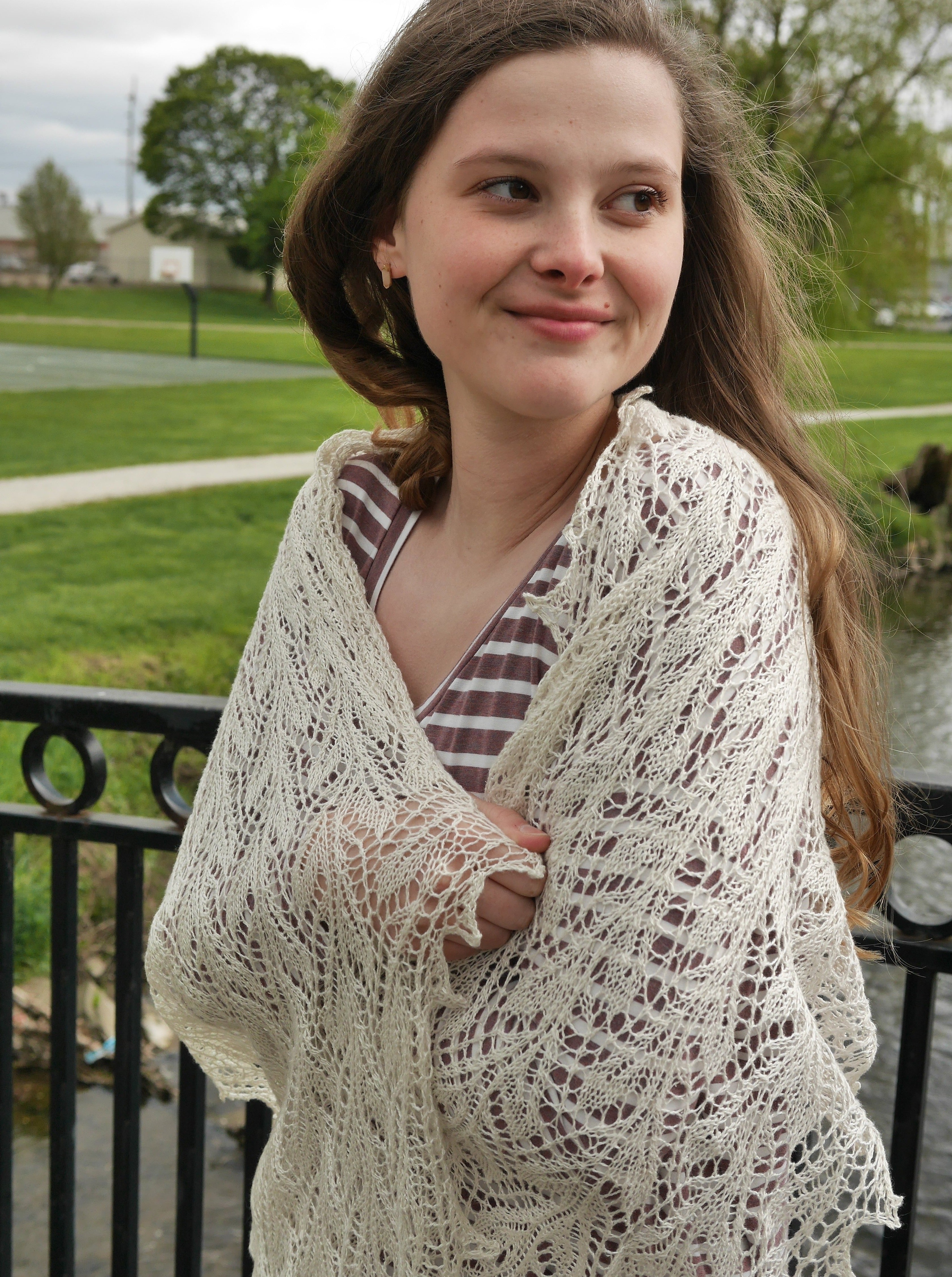 Twinings Stole <br/><small>knitting pattern</small>