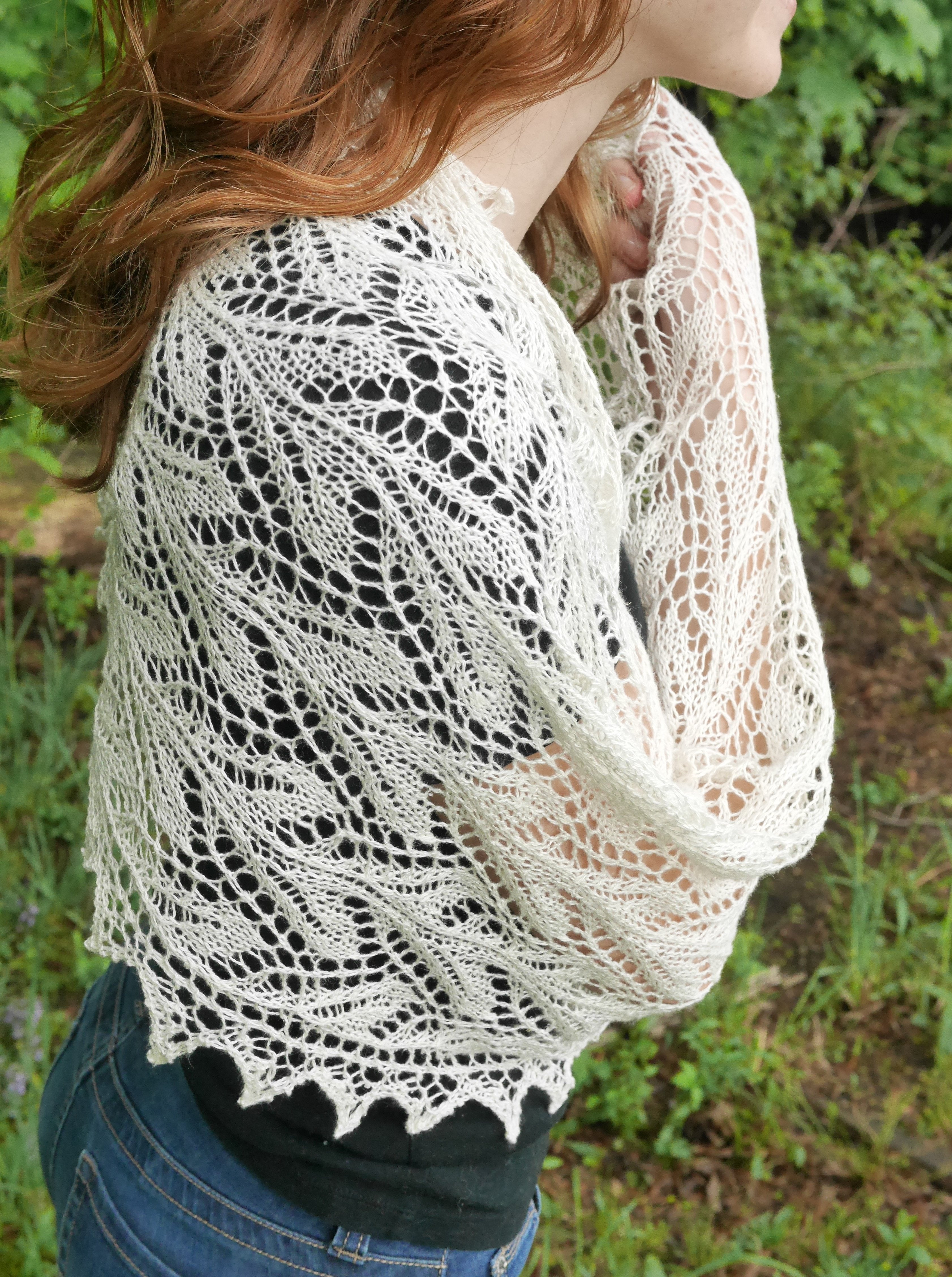 Twinings Stole <br/><small>knitting pattern</small>