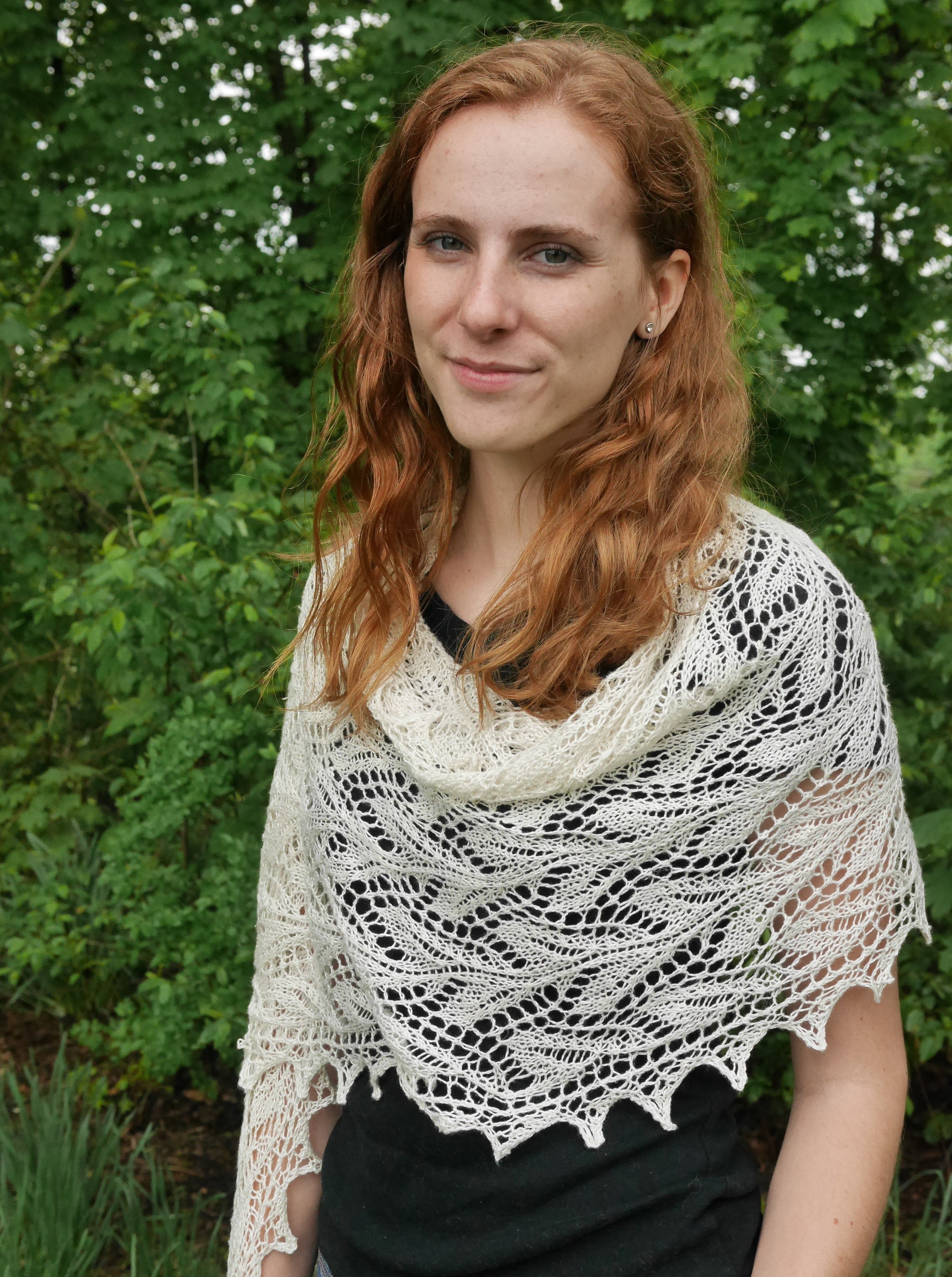 Twinings Stole <br/><small>knitting pattern</small>