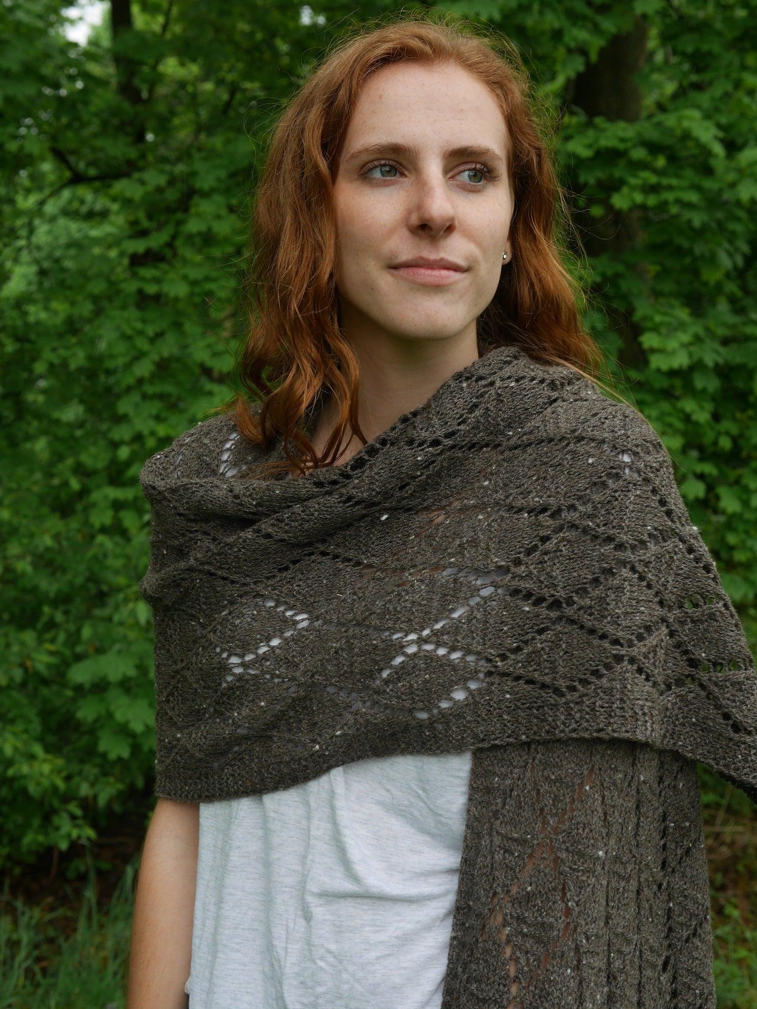 Hazard Wrap <br/><small>knitting pattern</small>