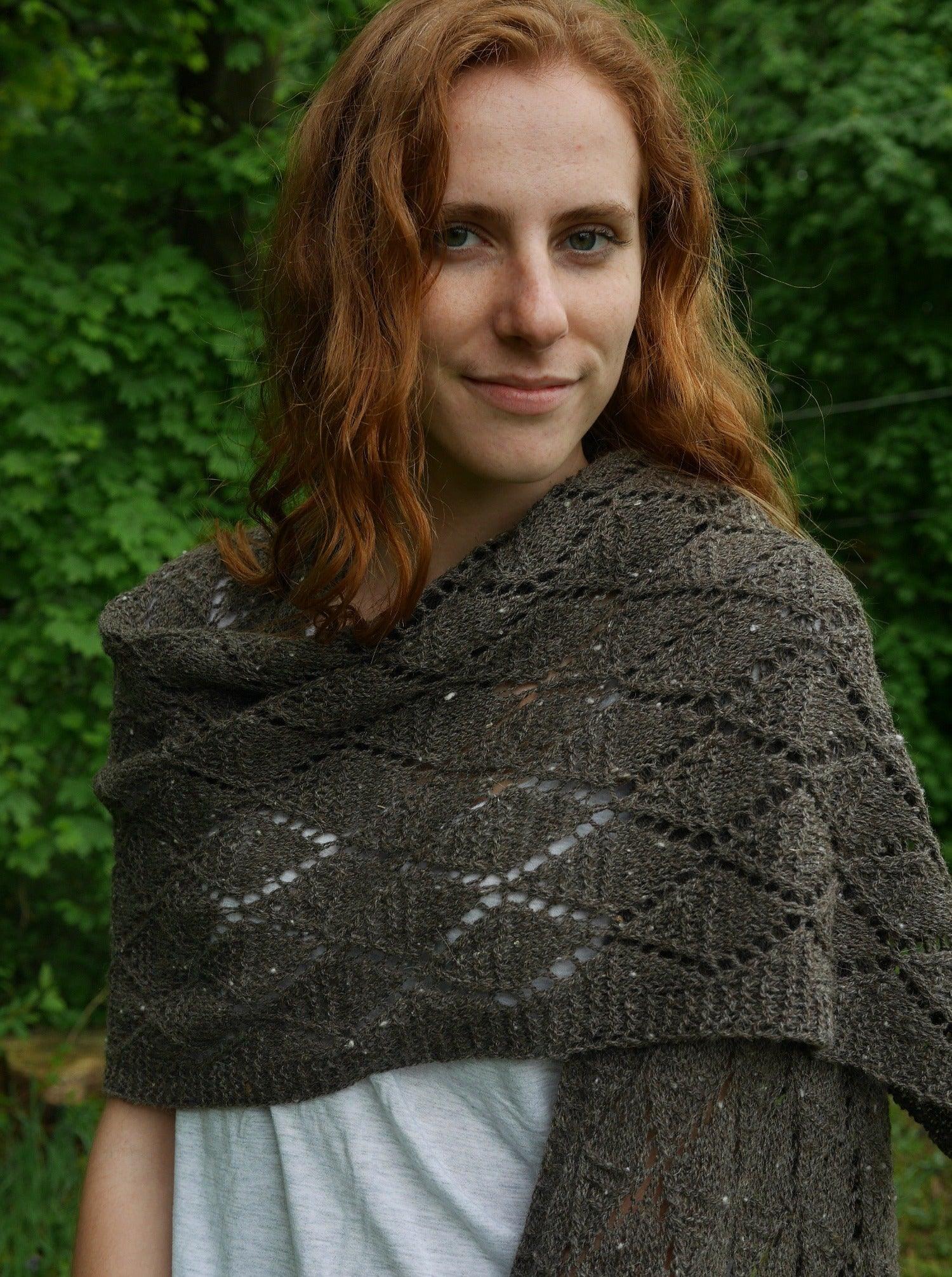 Hazard Wrap <br/><small>knitting pattern</small>