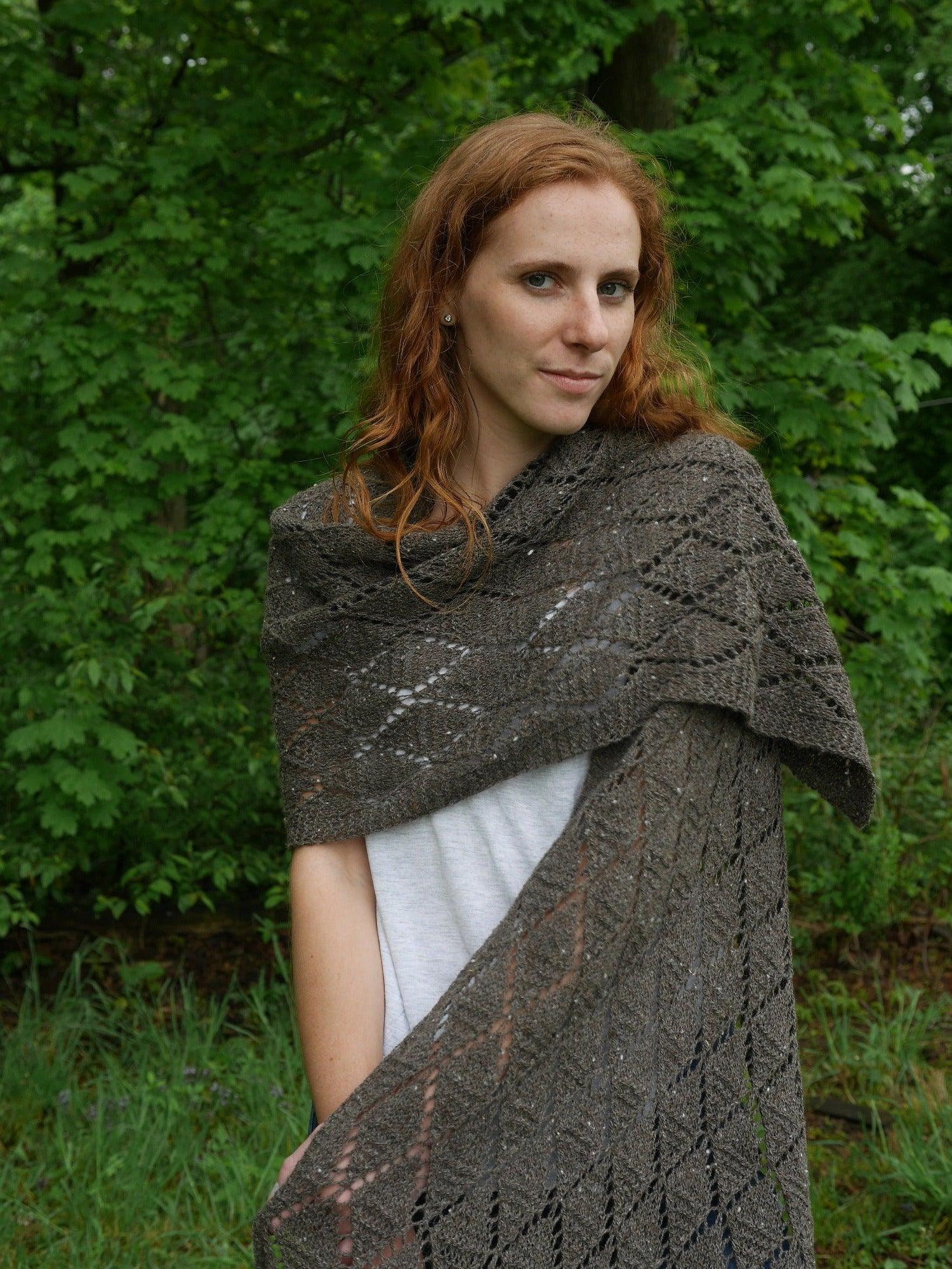 Hazard Wrap <br/><small>knitting pattern</small>