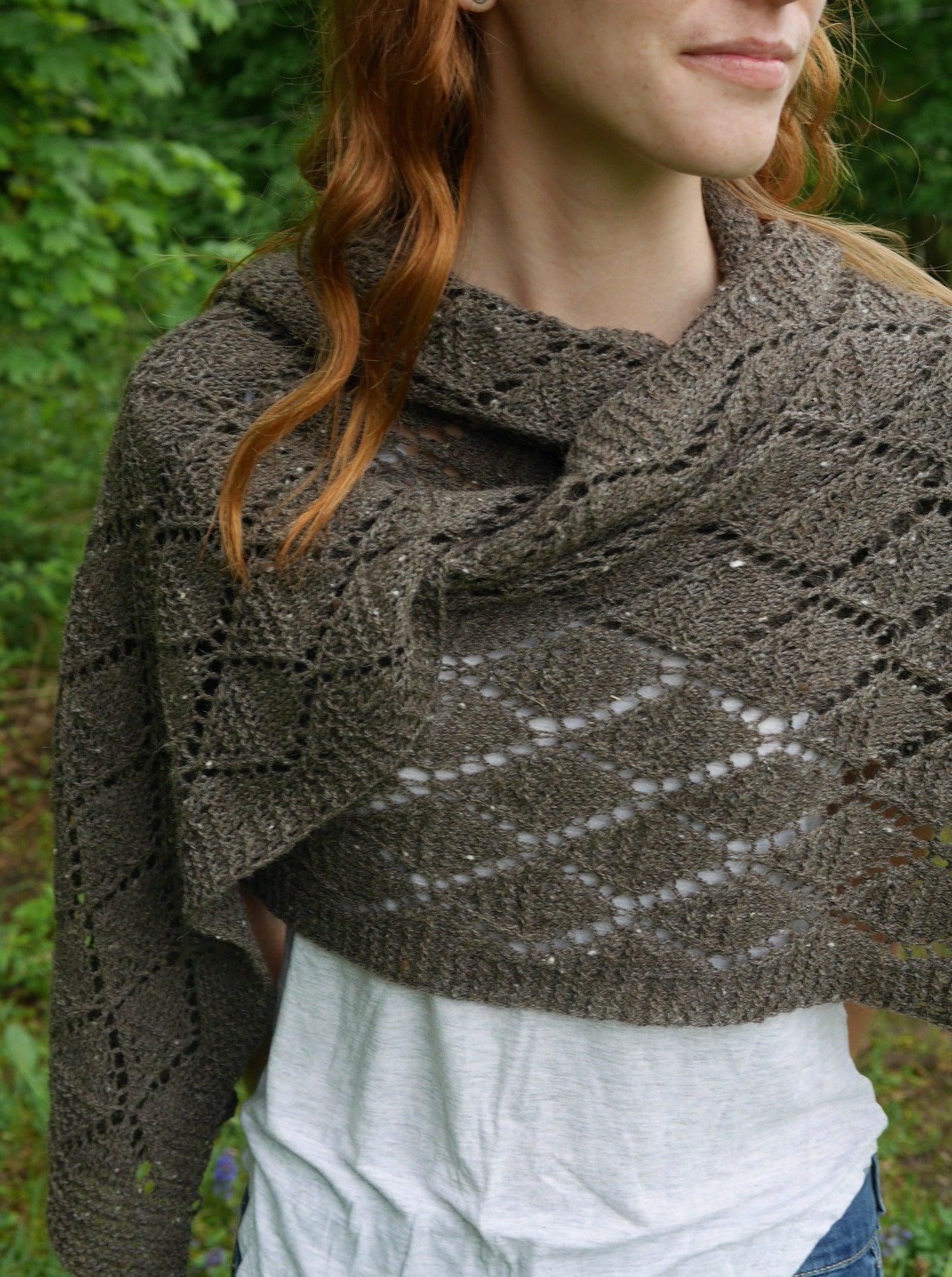 Hazard Wrap <br/><small>knitting pattern</small>