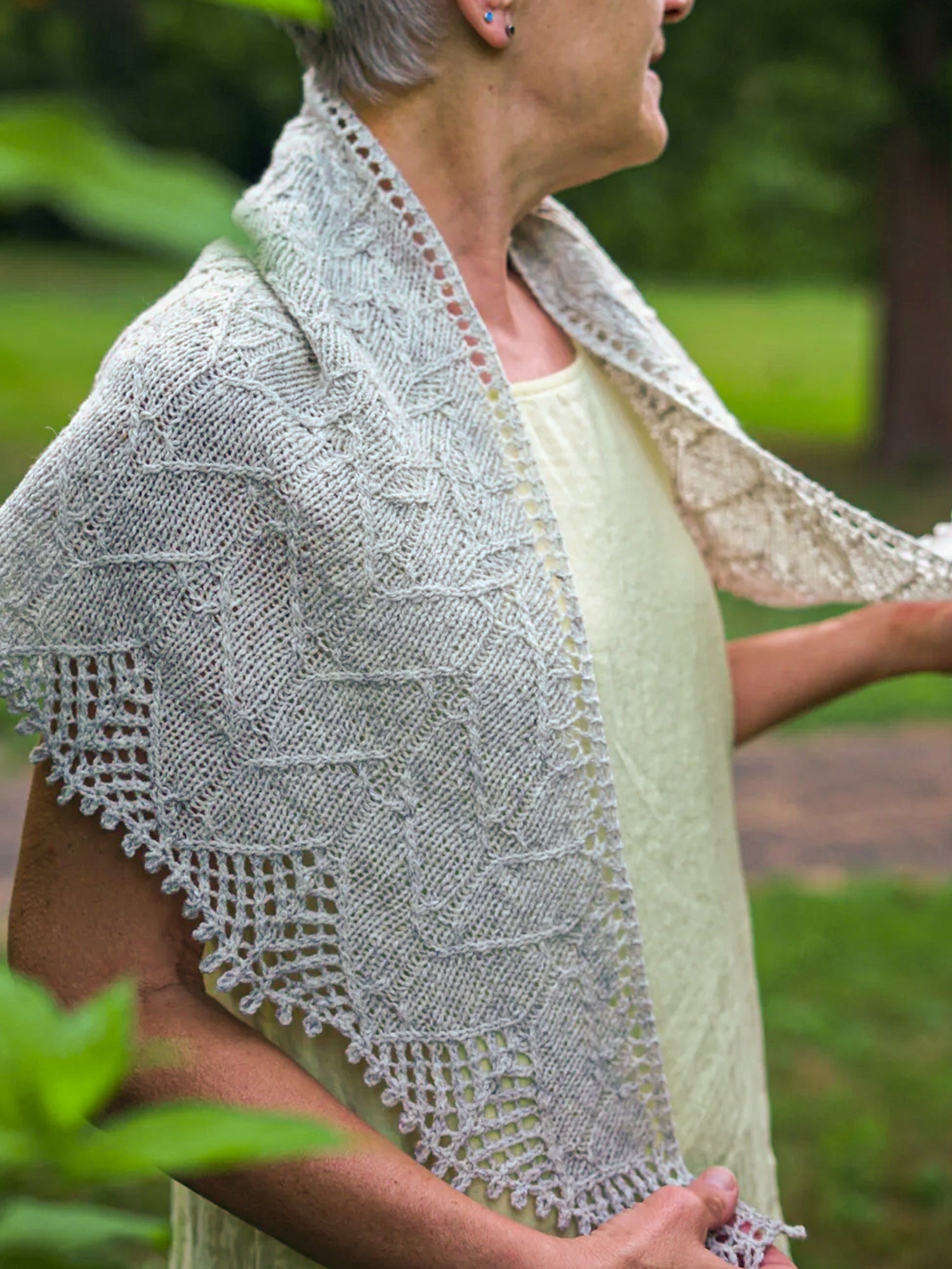 Petals Shawl