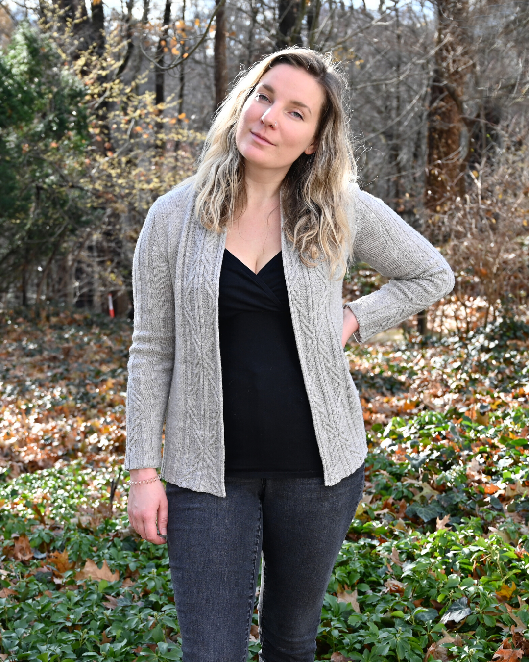 405 Lex Cardigan <br/><small>knitting pattern</small>