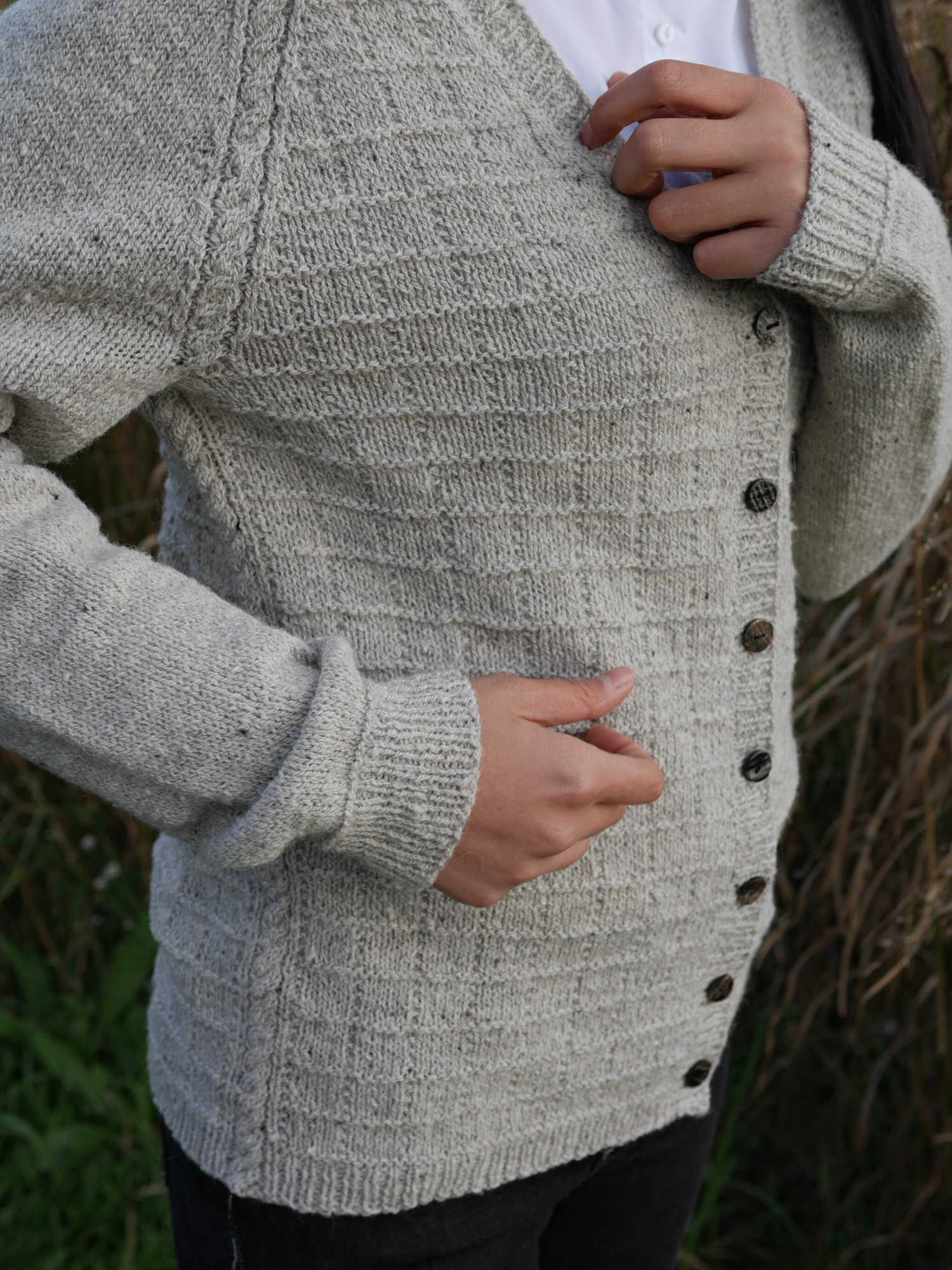 Sea Fret Cardigan <br/><small>knitting pattern</small>