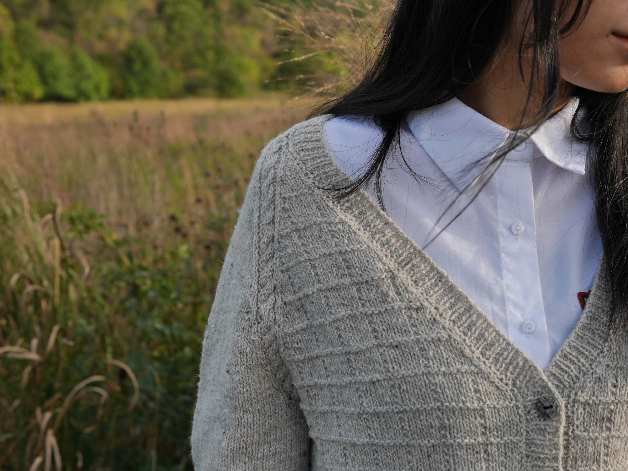 Sea Fret Cardigan <br/><small>knitting pattern</small>