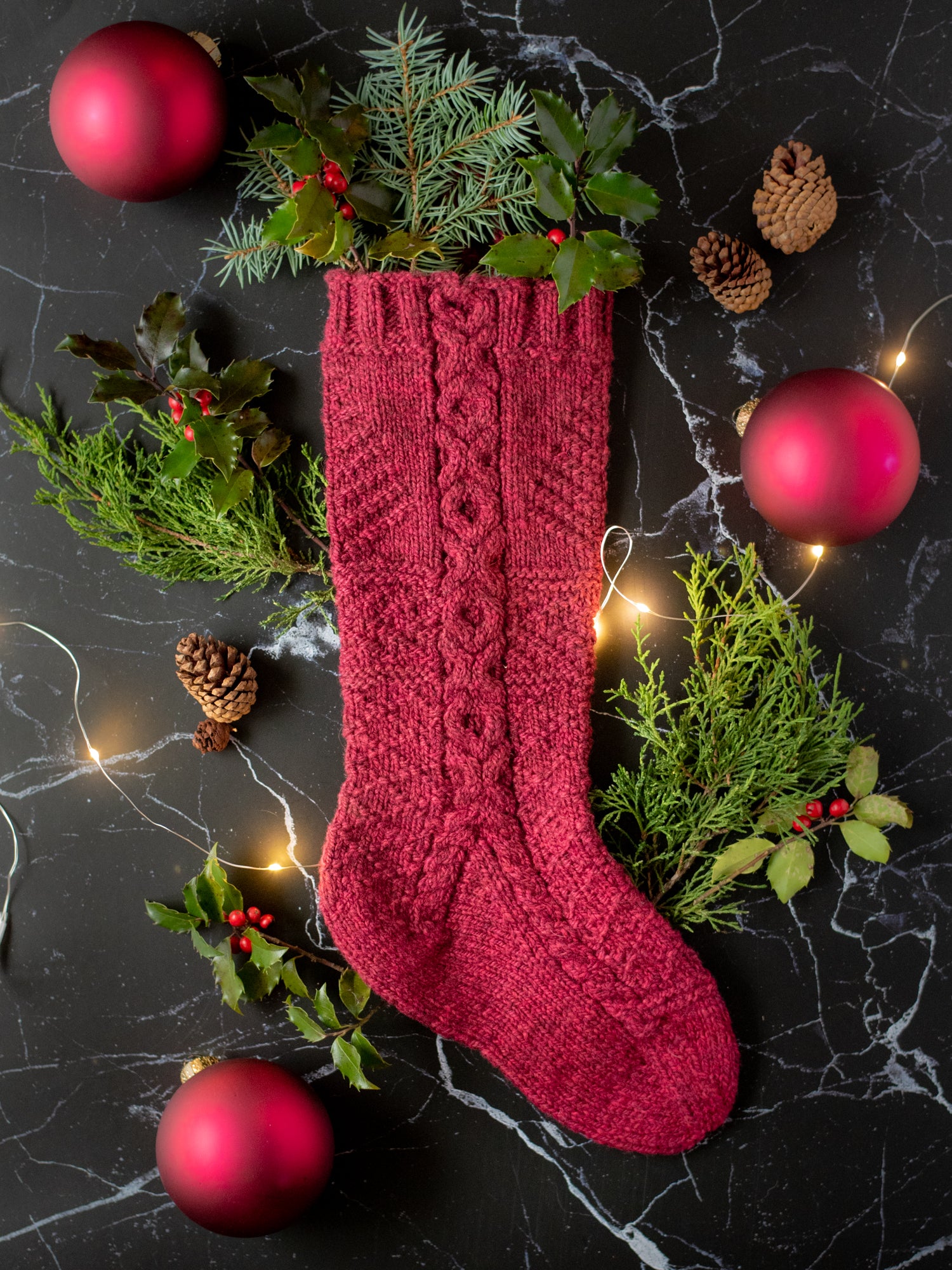 St Peter Port Stocking <br/><small>knitting pattern</small>