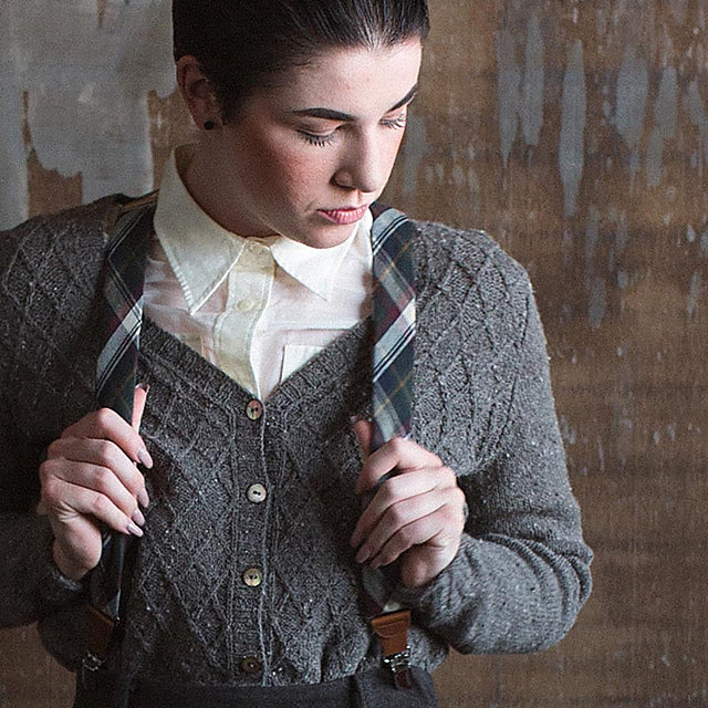 Subterraneans Cardigan <br/><small>knitting pattern</small>