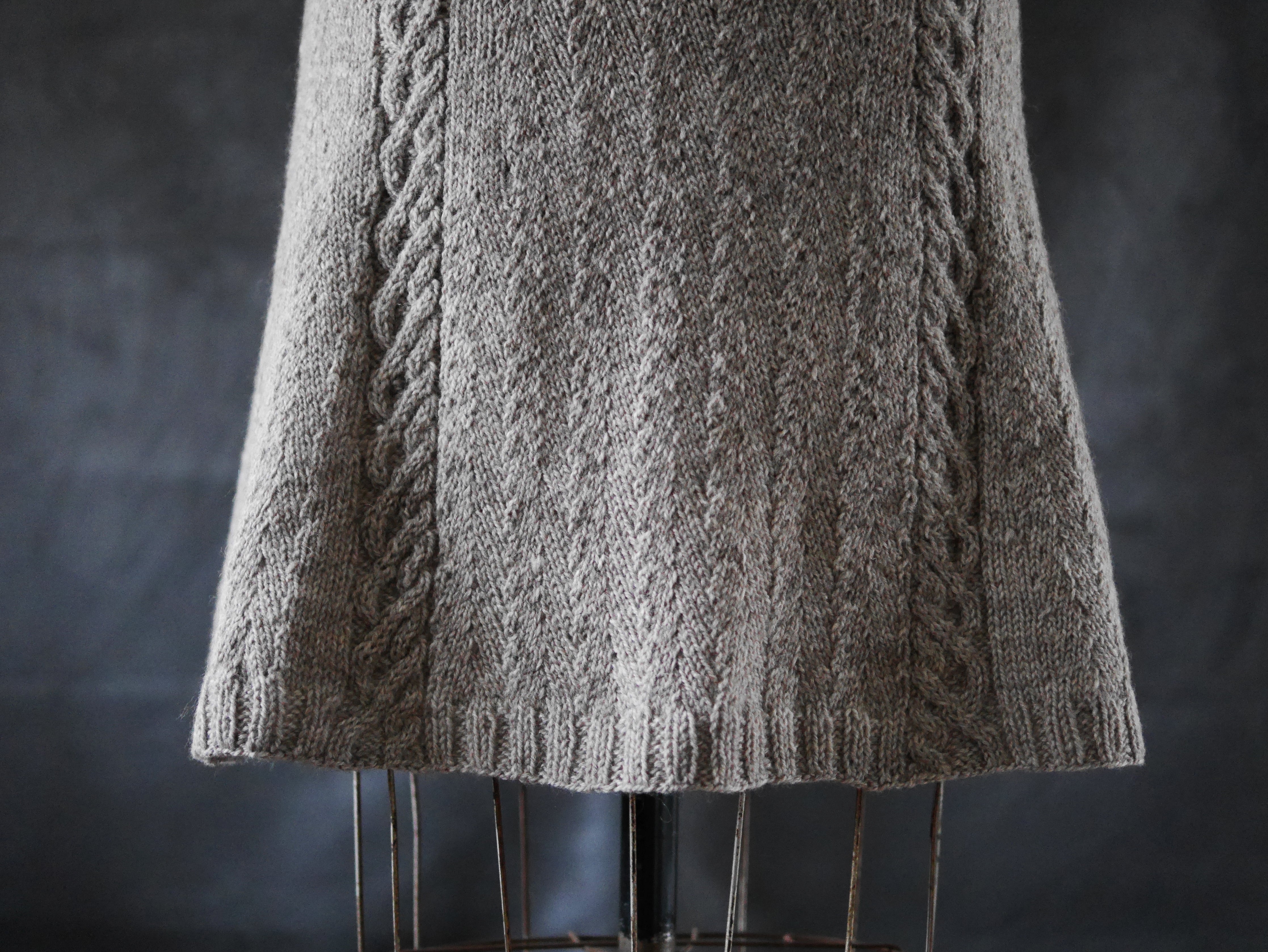 Tweel skirt <br/><small>knitting pattern</small>