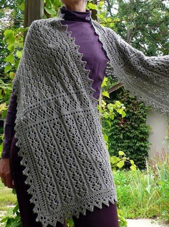 Birnam Wood Wrap <br/><small>knitting pattern</small>