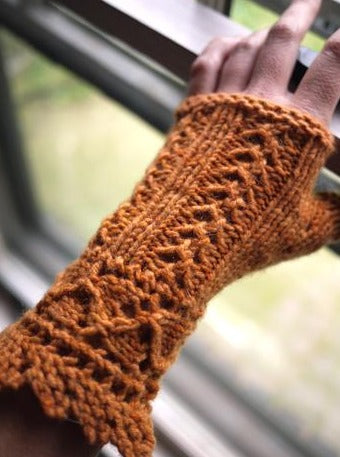 Bittersweet Vines Cowl and Mitt Set <br/><small>knitting pattern</small>