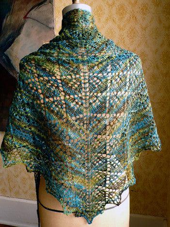 Boxleaf Triangle <br/><small>knitting pattern</small>