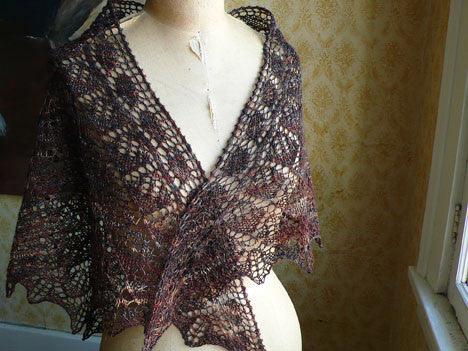 Boxleaf Triangle <br/><small>knitting pattern</small>