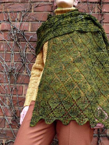 Boxleaf Wrap <br/><small>knitting pattern</small>