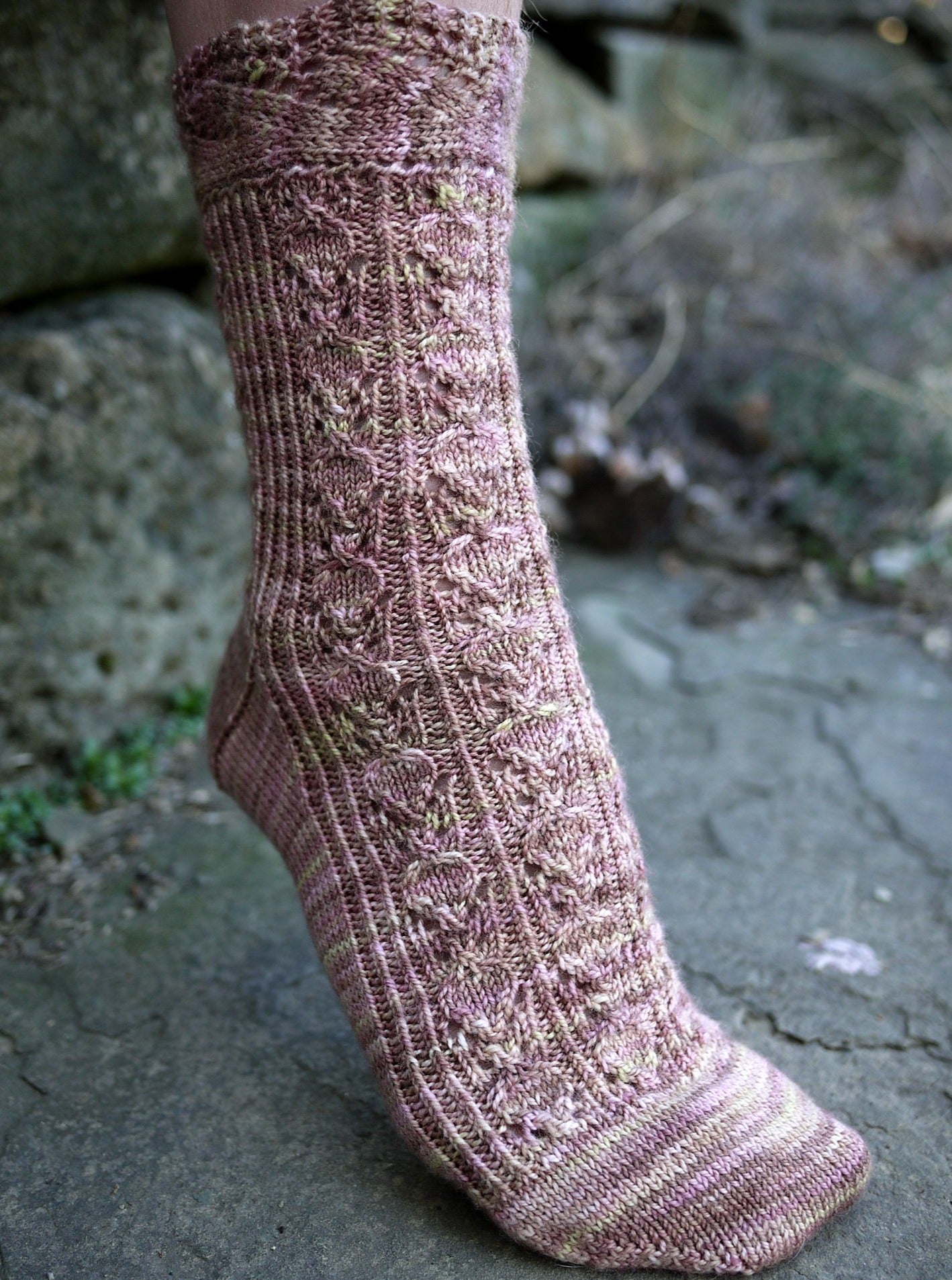 Cherry Pie Sock <br/><small>knitting pattern</small>