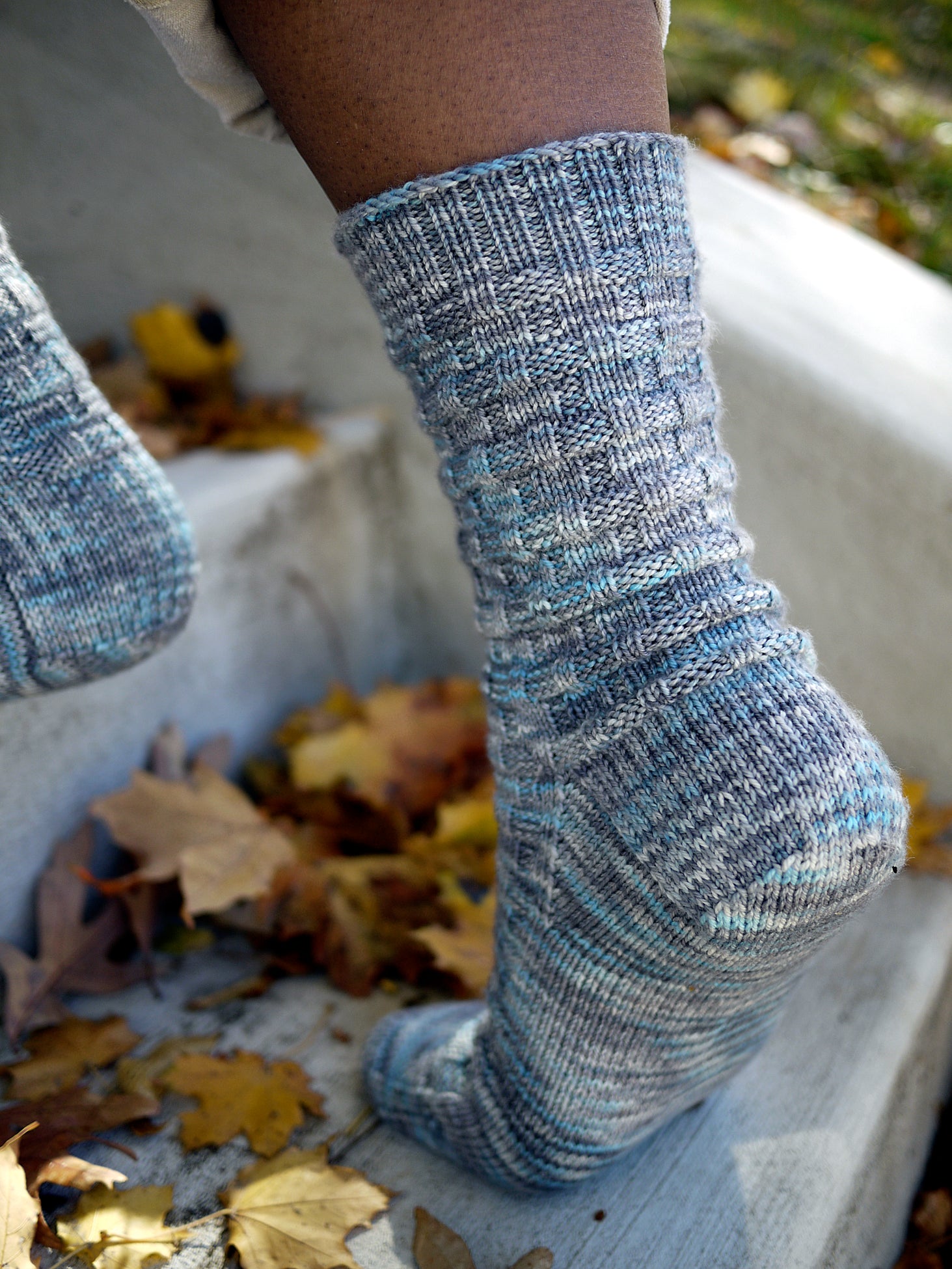 Cinder Block Sock <br/><small>knitting pattern</small>