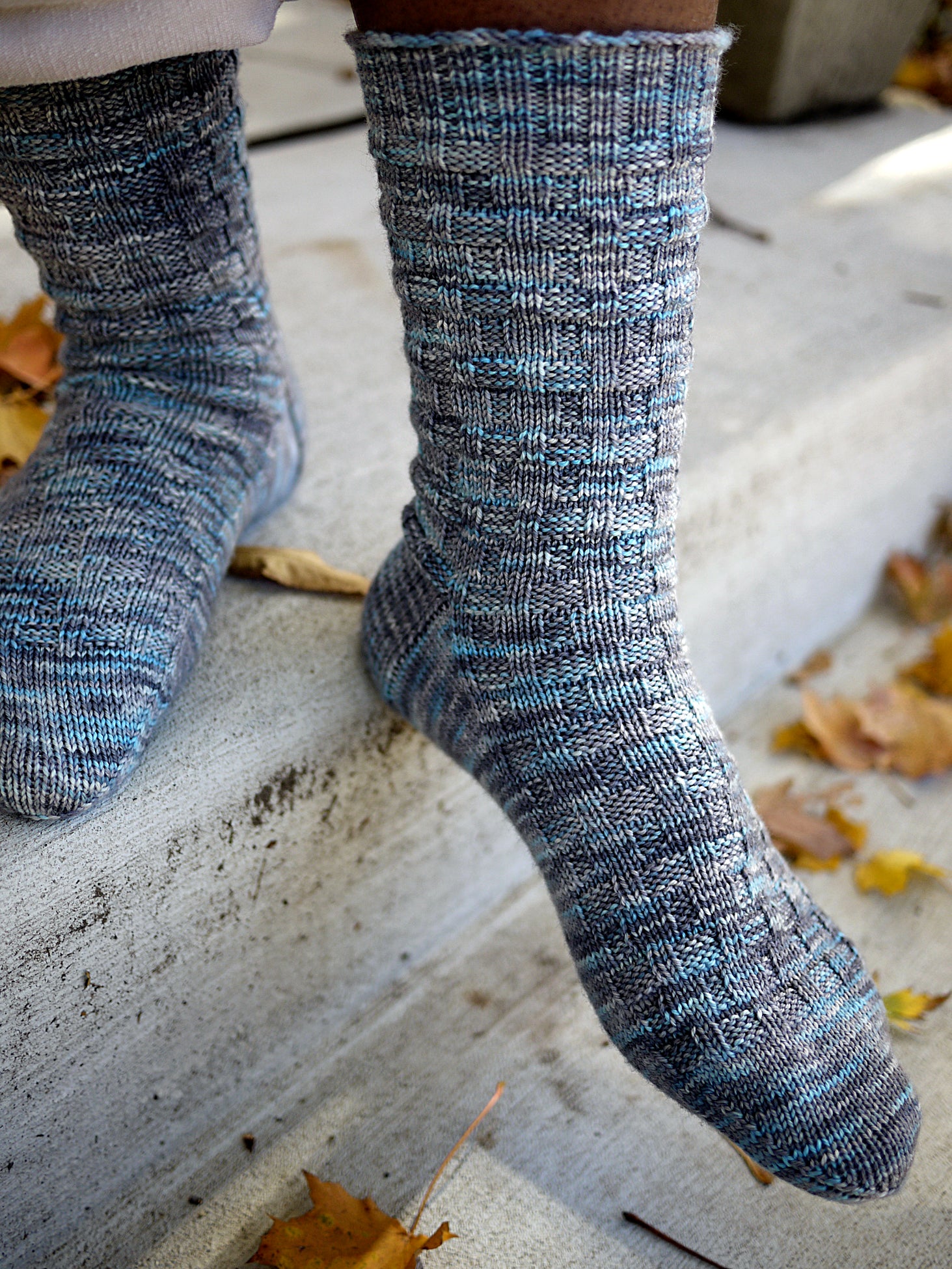 Cinder Block Sock <br/><small>knitting pattern</small>