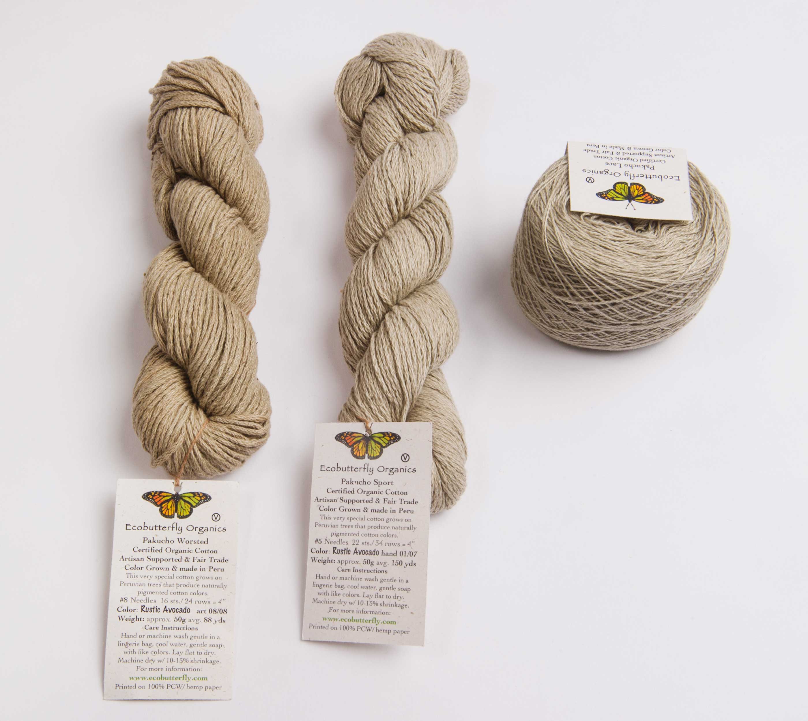 Pakucho Organic Cotton Yarn