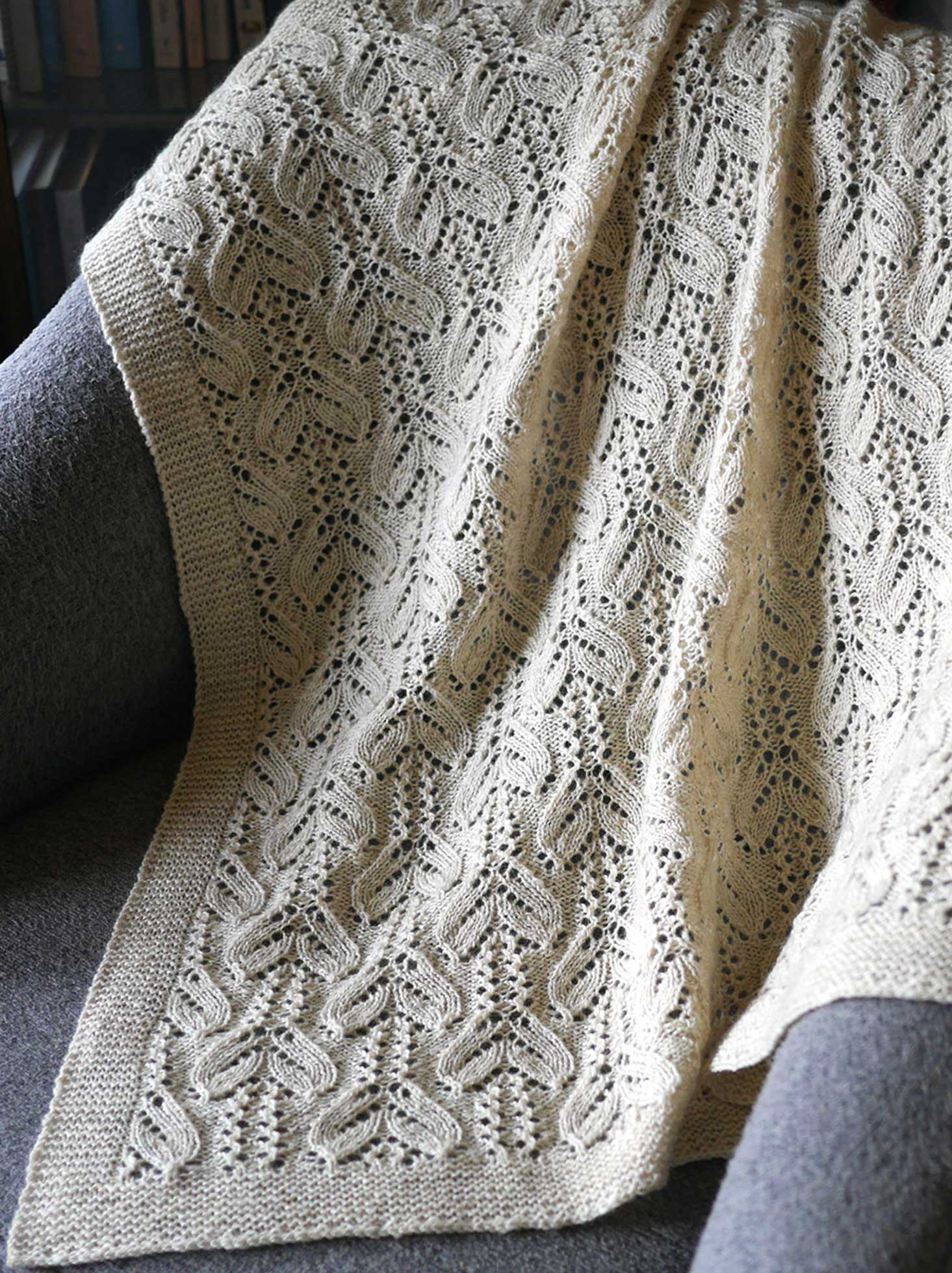 Crocus Patch Blanket <br/><small>knitting pattern</small>