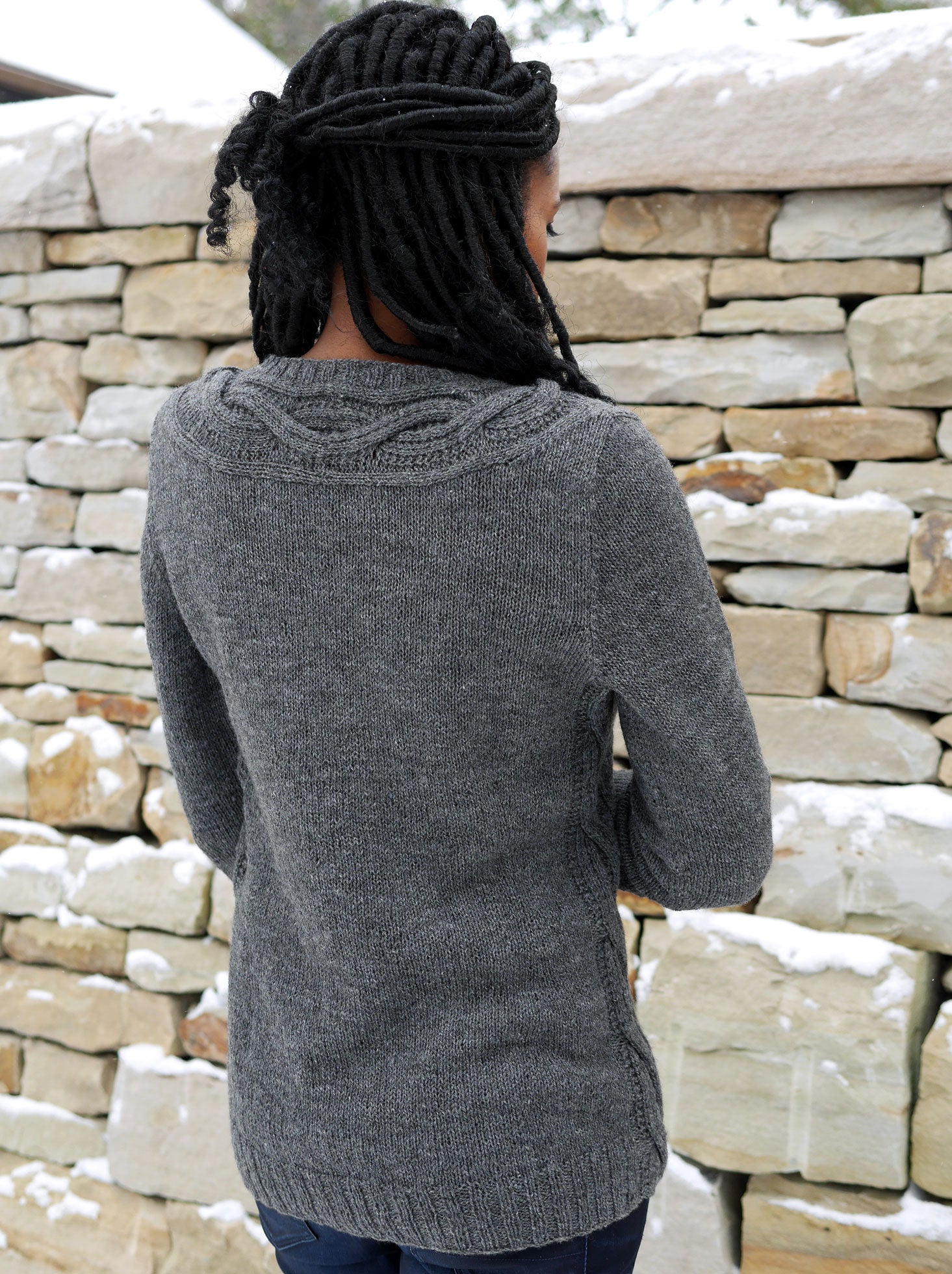 Deep Dive Pullover <br/><small>knitting pattern</small>