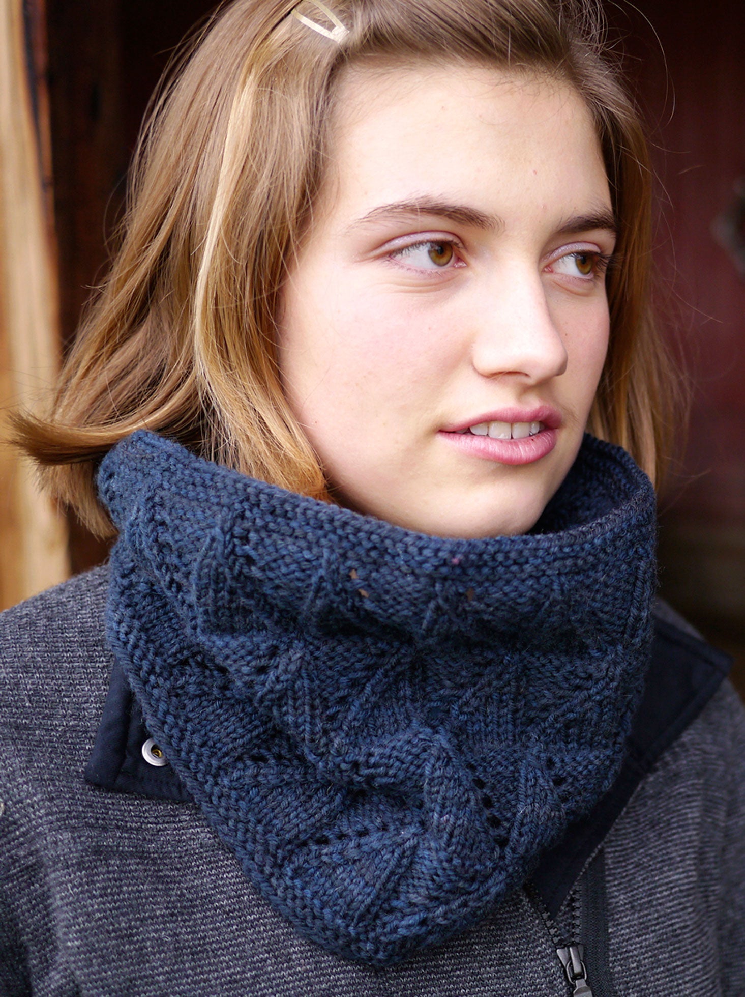 Fall Line Scarf or Cowl <br/><small>knitting pattern</small>