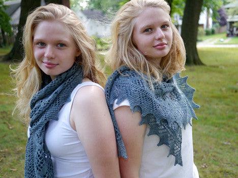 Freefall Scarf and Stole <br/><small>knitting pattern</small>