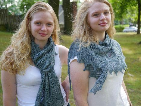 Freefall Scarf and Stole <br/><small>knitting pattern</small>
