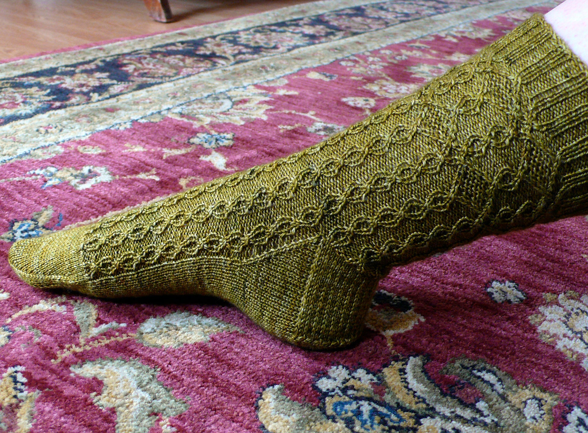 French Quarter Sock <br/><small>knitting pattern</small>